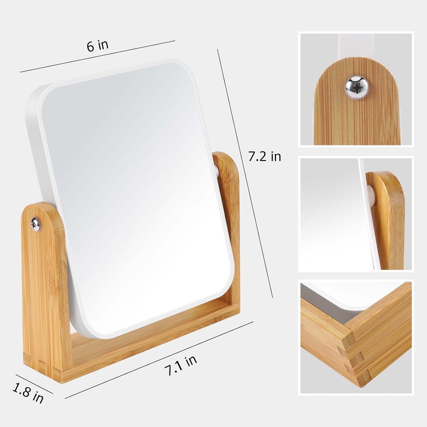 Companion Mirror Vanity 1X3X Double side