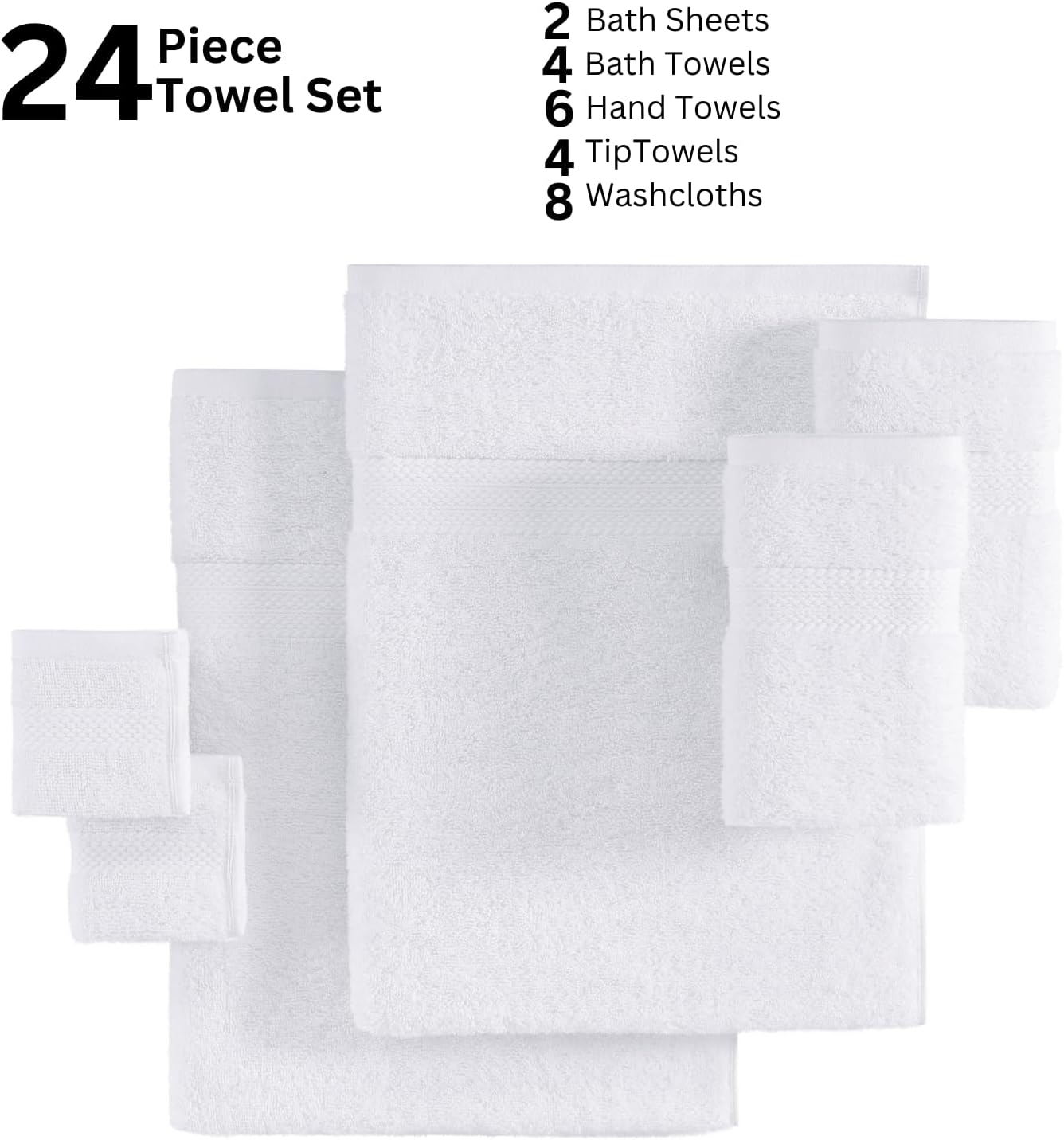 Bath day made simple with our luxurious towel set