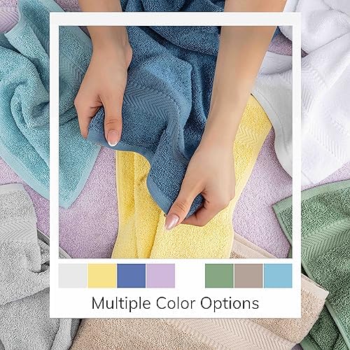 Luxury 100 Turkish Cotton Bath Towels Set for Home