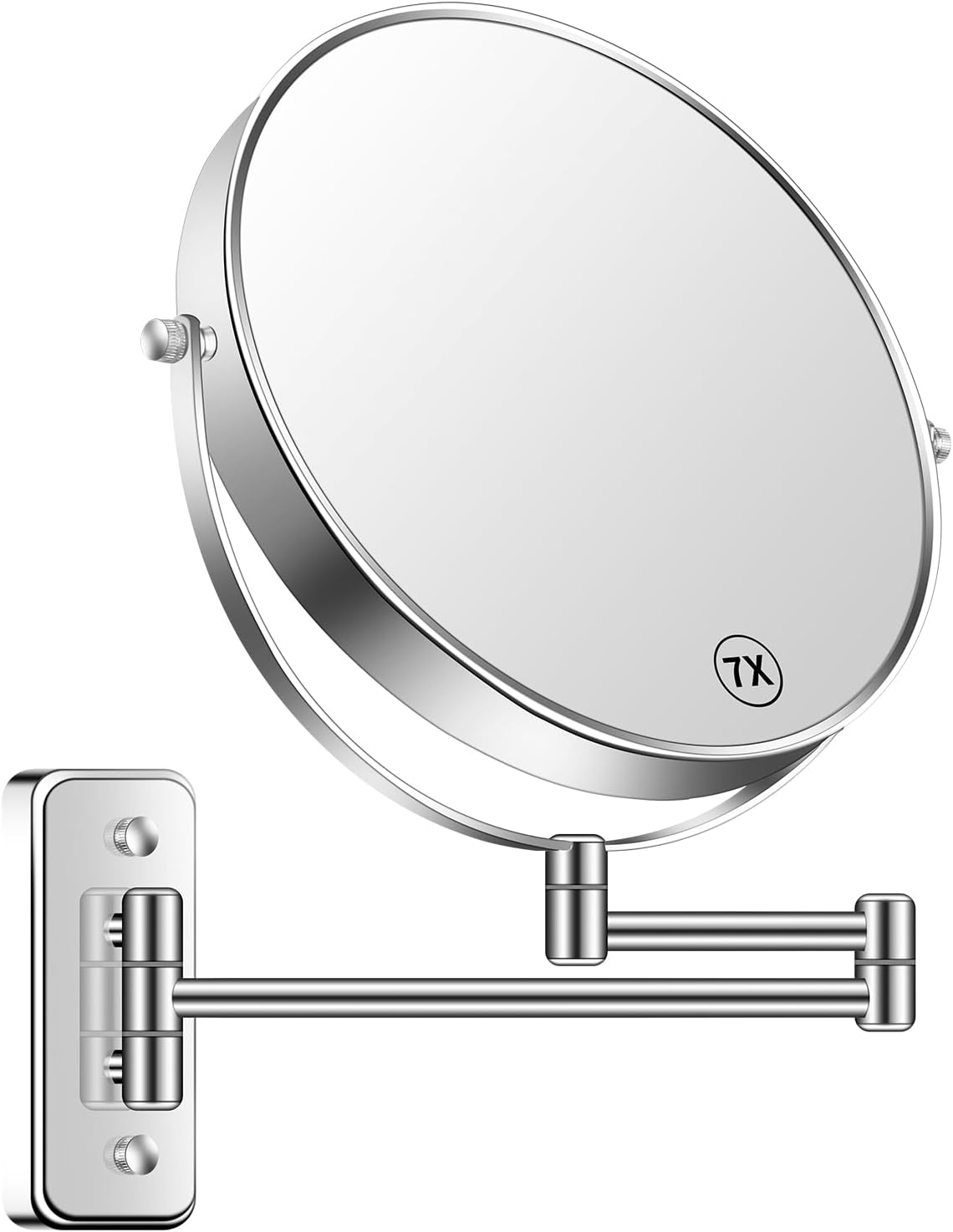 Versatile 7X Magnifying Mirror for Makeup and Shaving