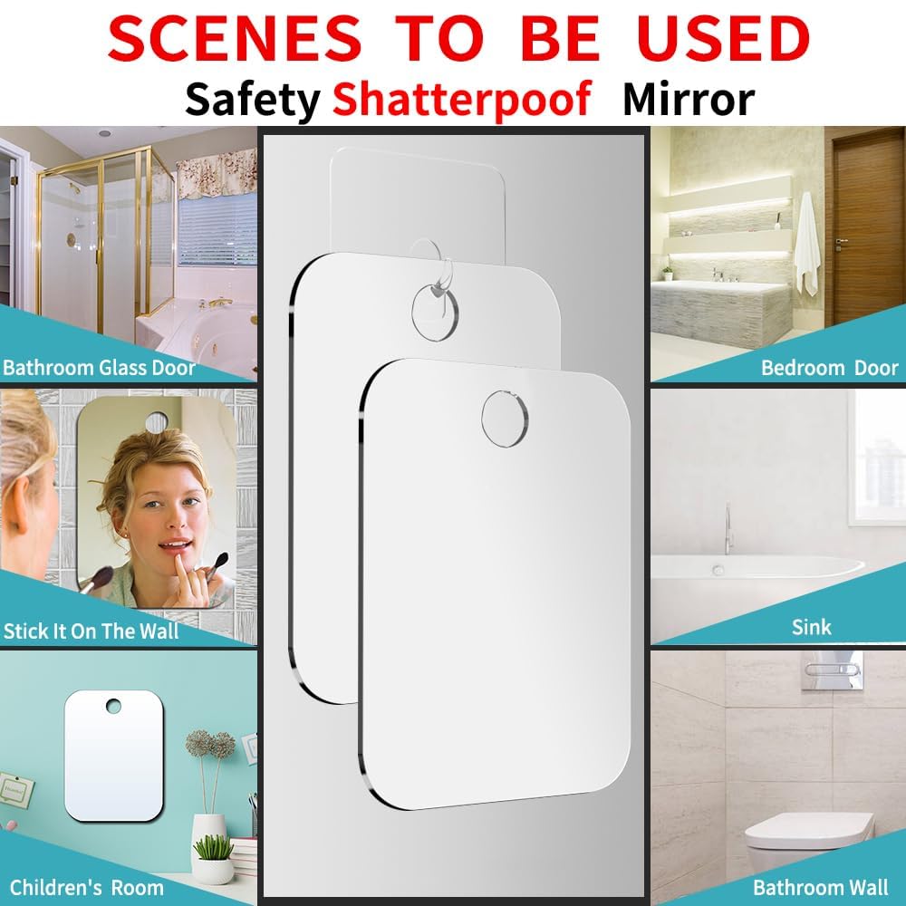 Fog-free Shaving Mirror for Perfect Grooming Experience