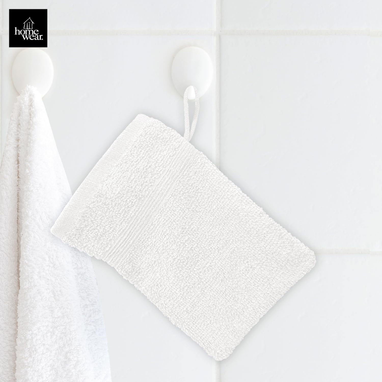 High Rise Stripe Wash Mitt Set