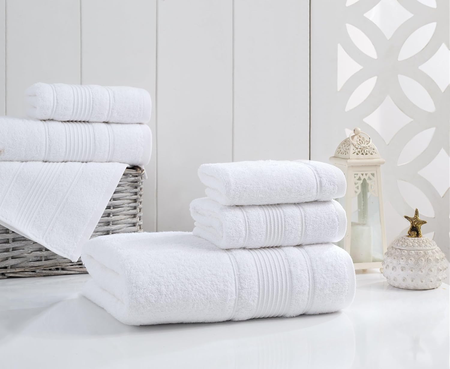 Personalized Monogrammed Washcloths Set for Gifts Homes