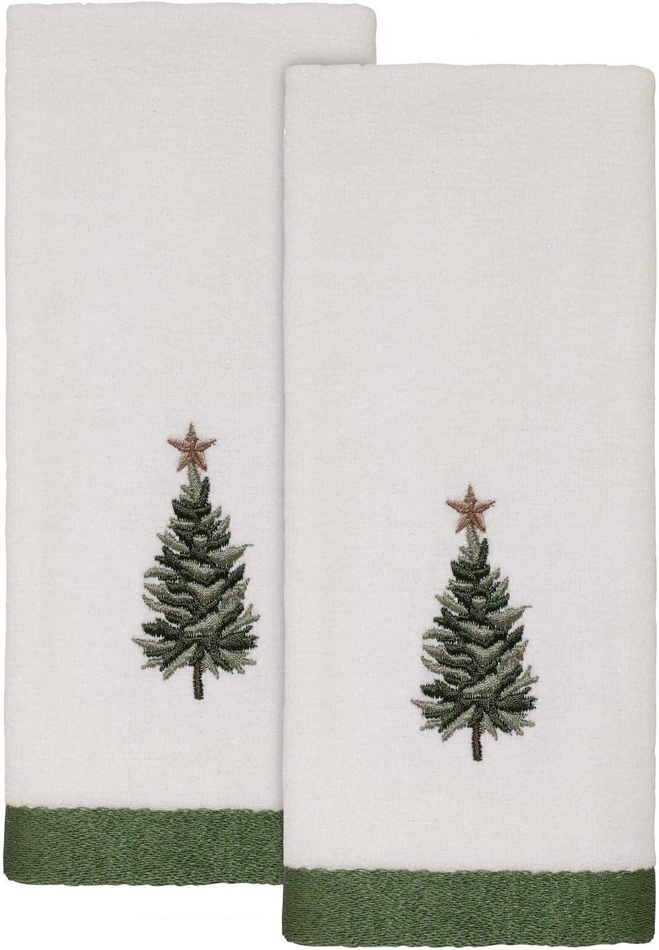 Fingertip Towels - Set of 2 Trees Collection