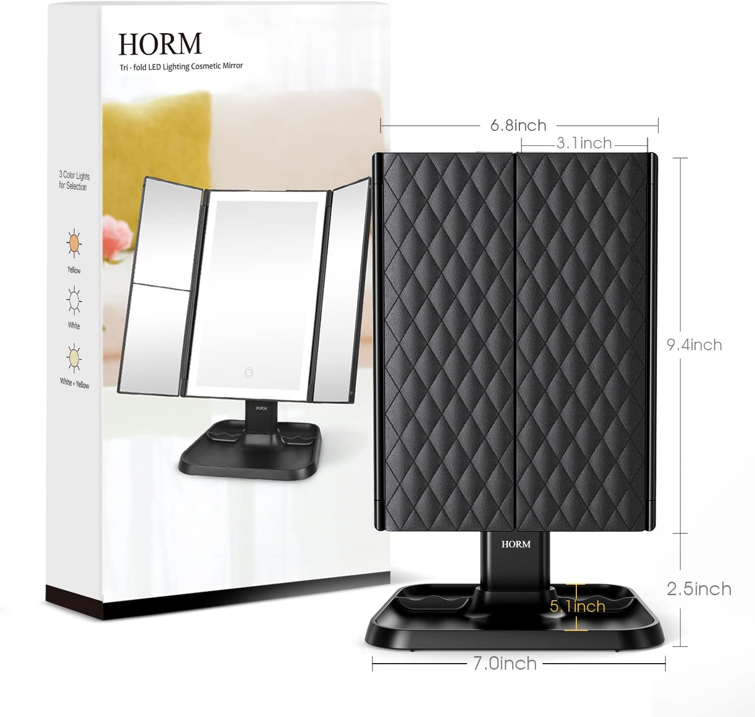 Vibrant Makeup Vanity Mirror
