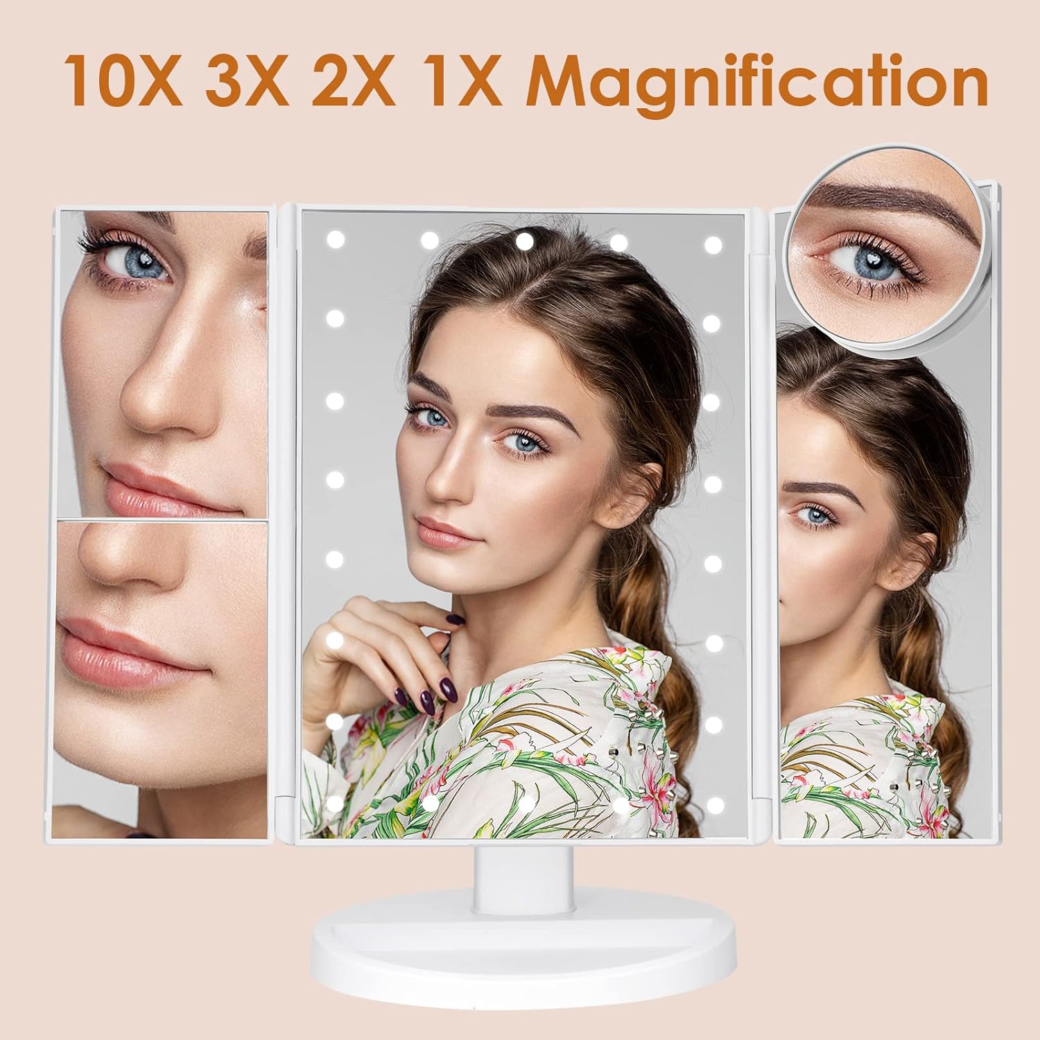 High-Quality Makeup Vanity Mirror for Home Travel