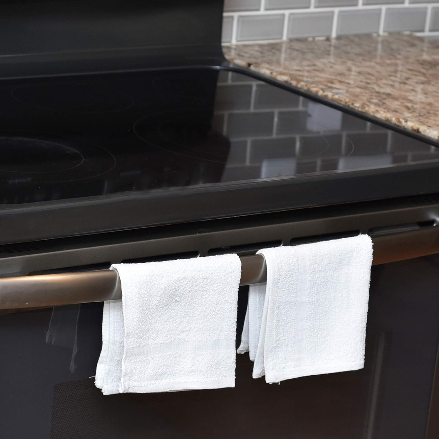 60-Pack White 100 Cotton Towel Washcloths