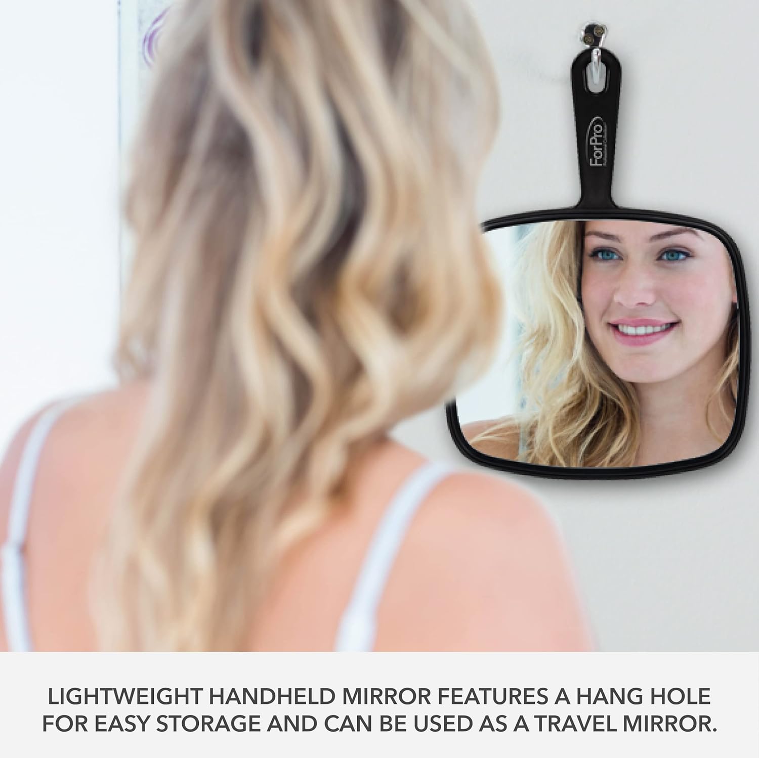 ForPro Professional Collection Extra Large Hand Mirror