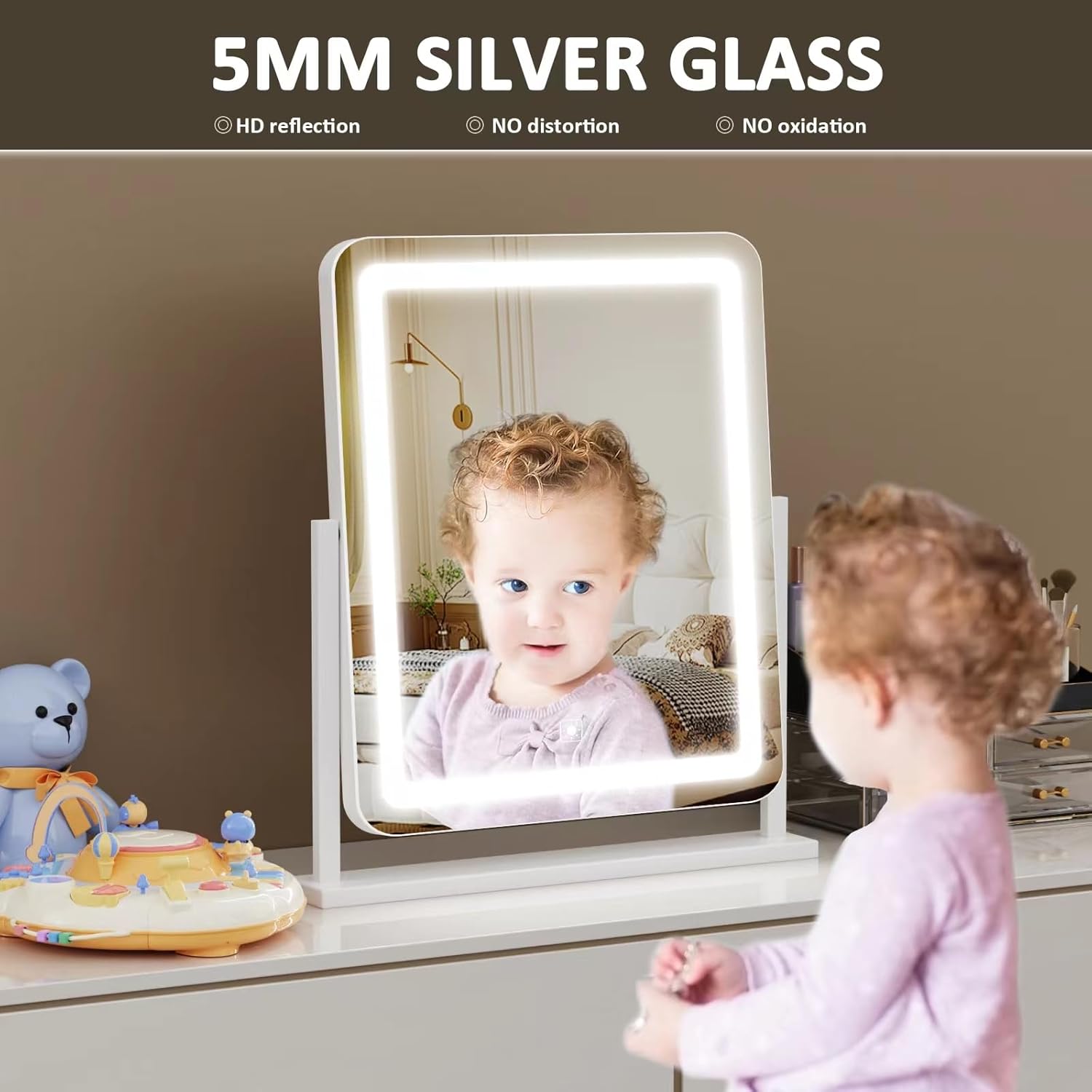 Gvnkvn Makeup Vanity Mirror with Lights