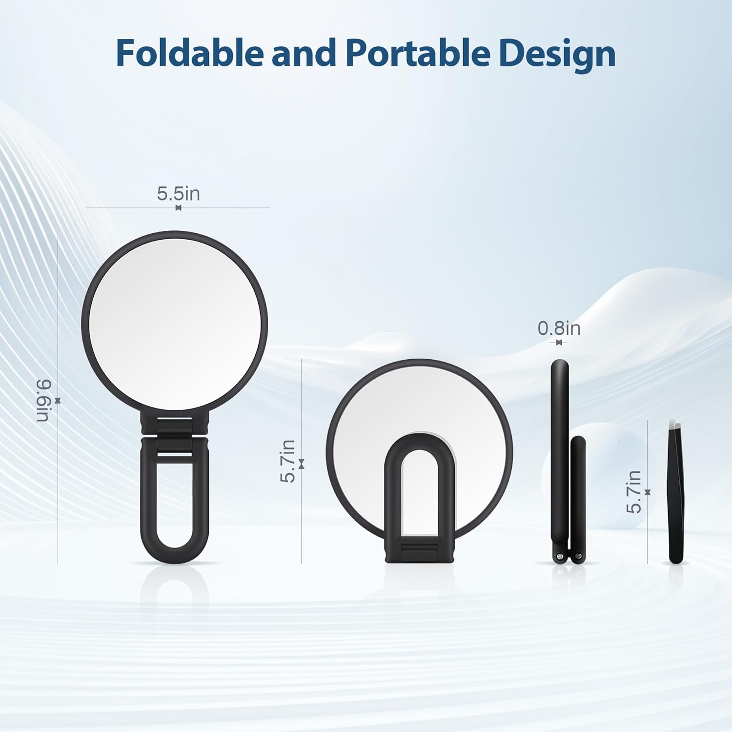 B Beauty Planet 30X Double Sided Magnifying Mirror