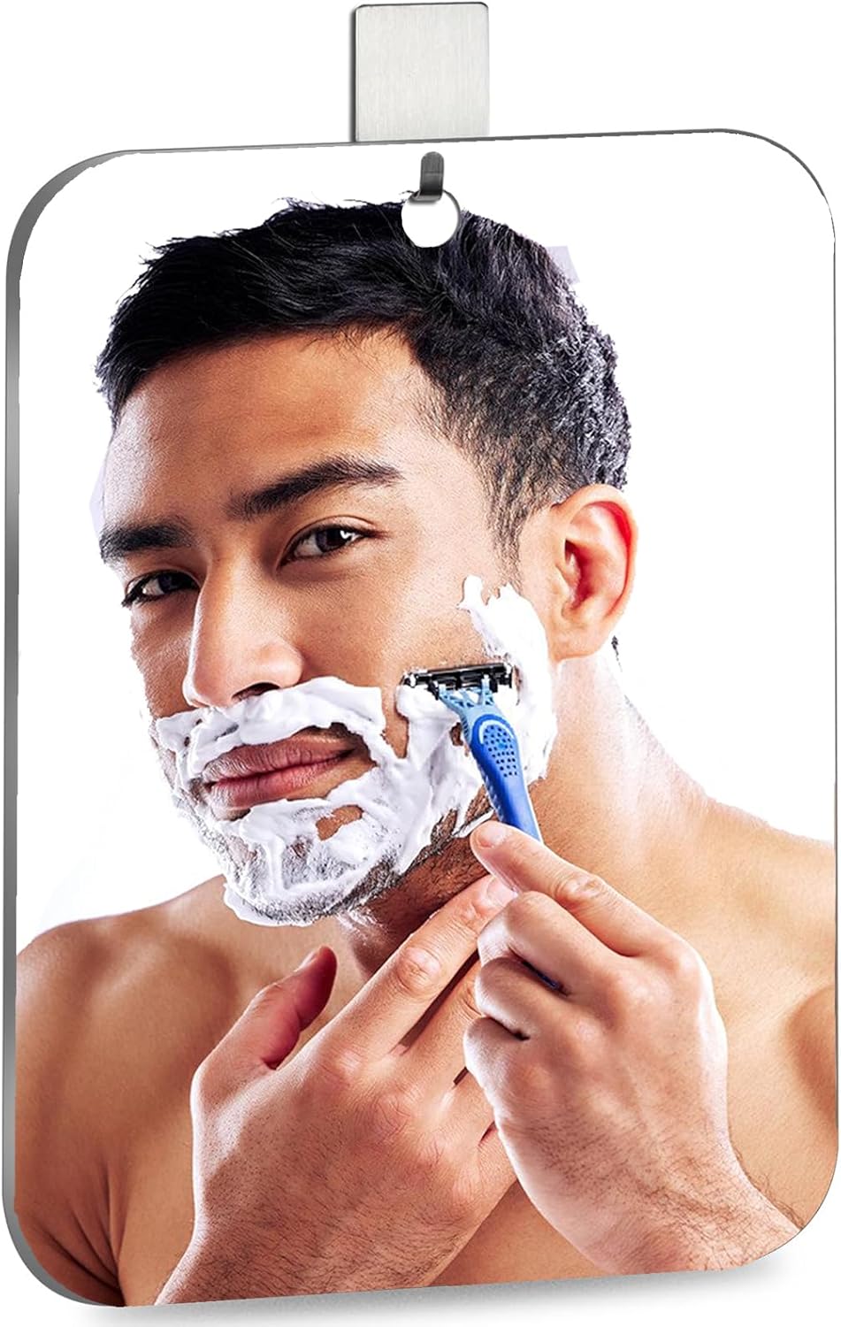 Premium Shatterproof Shower Mirror for Shaving Makeup