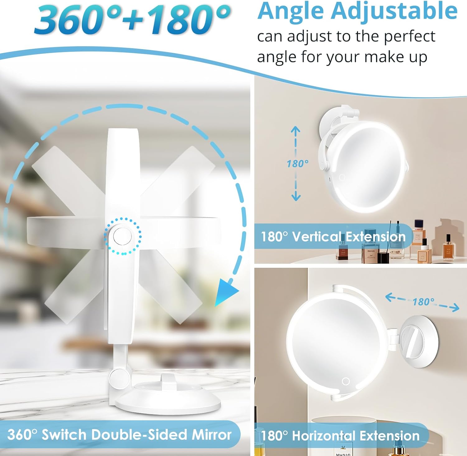 Magnifying Makeup Mirror Distinctive Design