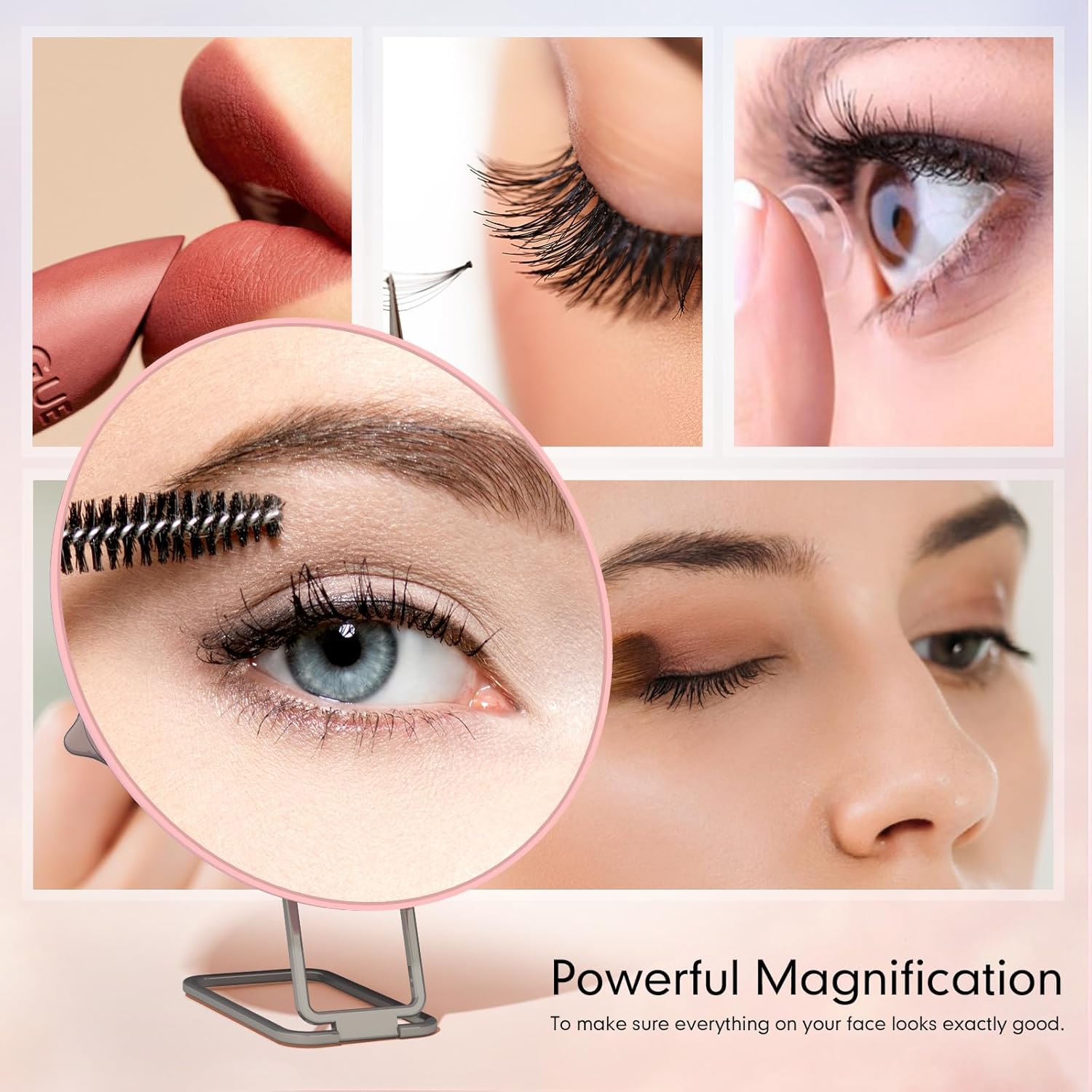 Suupvaor Travel Magnifying Mirror
