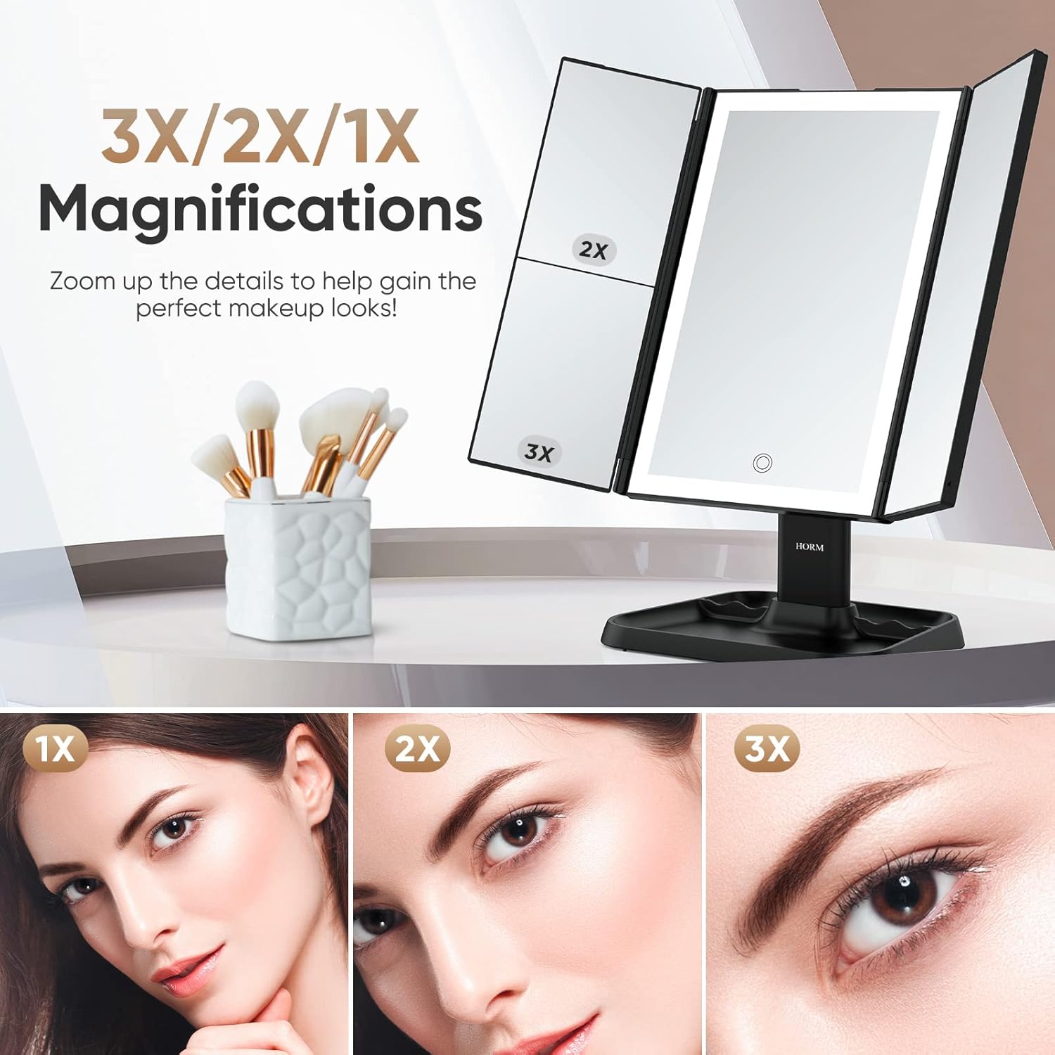 Vibrant Makeup Vanity Mirror