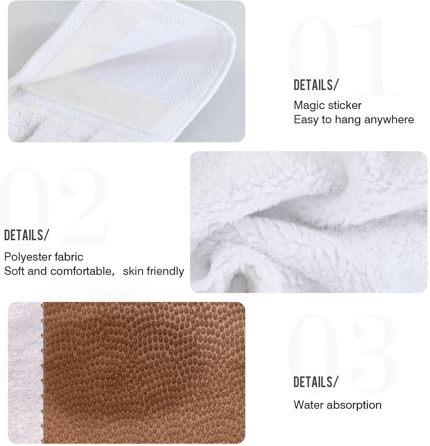 American Football Kitchen Hanging Hand Towels