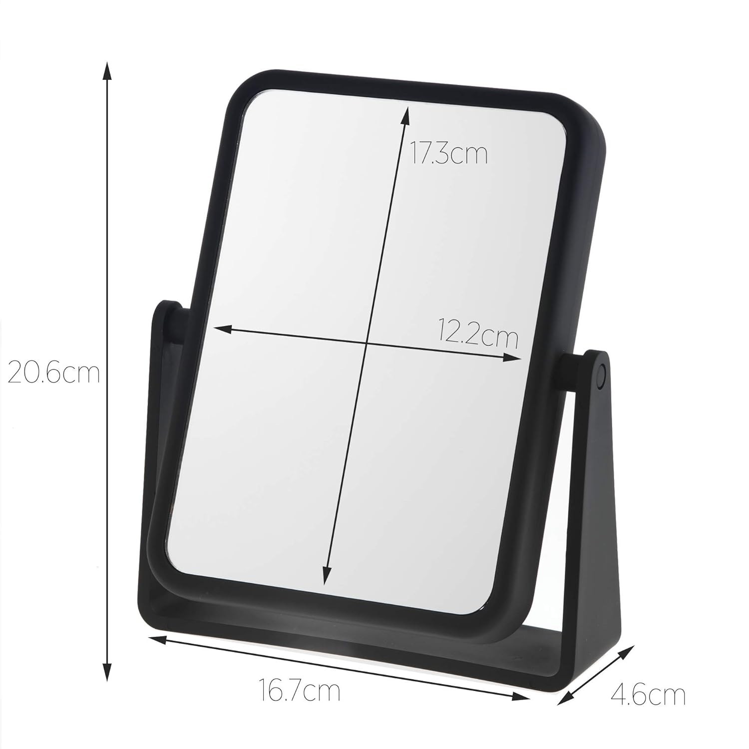 675-Inch Ultra-Crisp Makeup Mirror by Danielle Creations