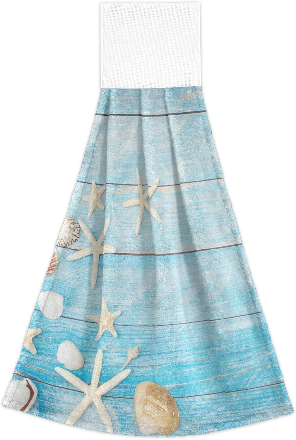 Blue Bath Towels 2 in 1 Multi-Use Hanging Towels
