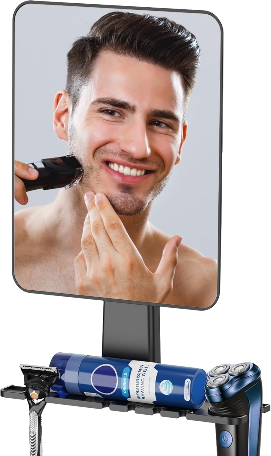 Fog-Free Shower Mirror for Shave Durable Waterproof