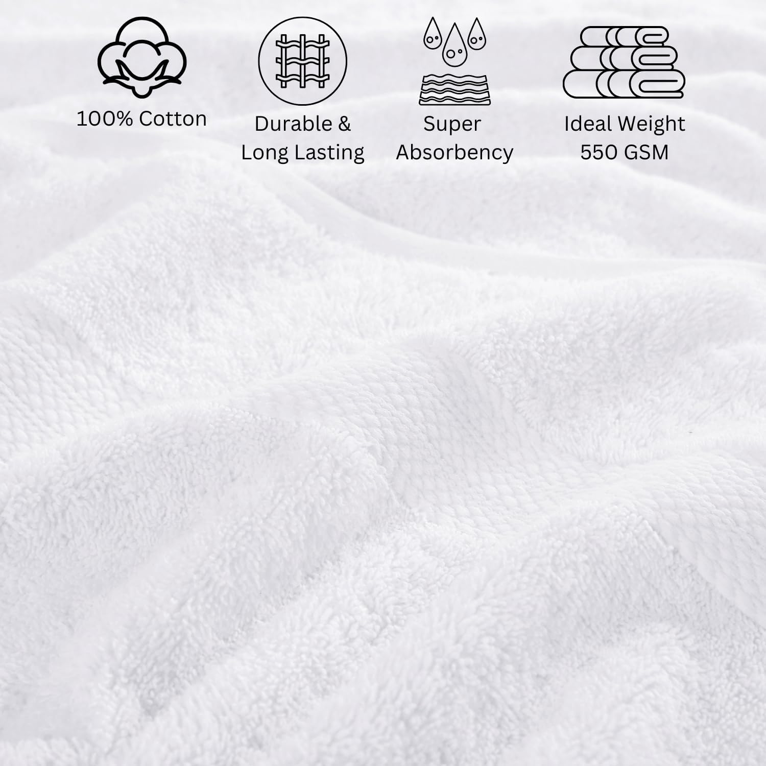Bath day made simple with our luxurious towel set