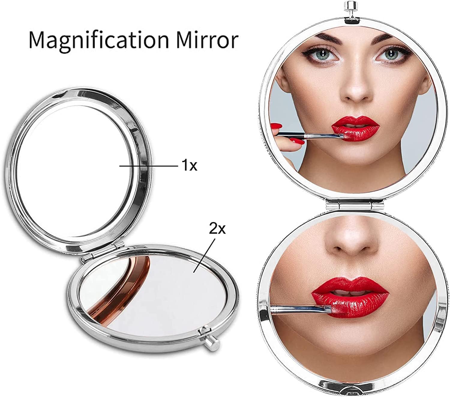 Personal Engraved Makeup Mirror for Daughter