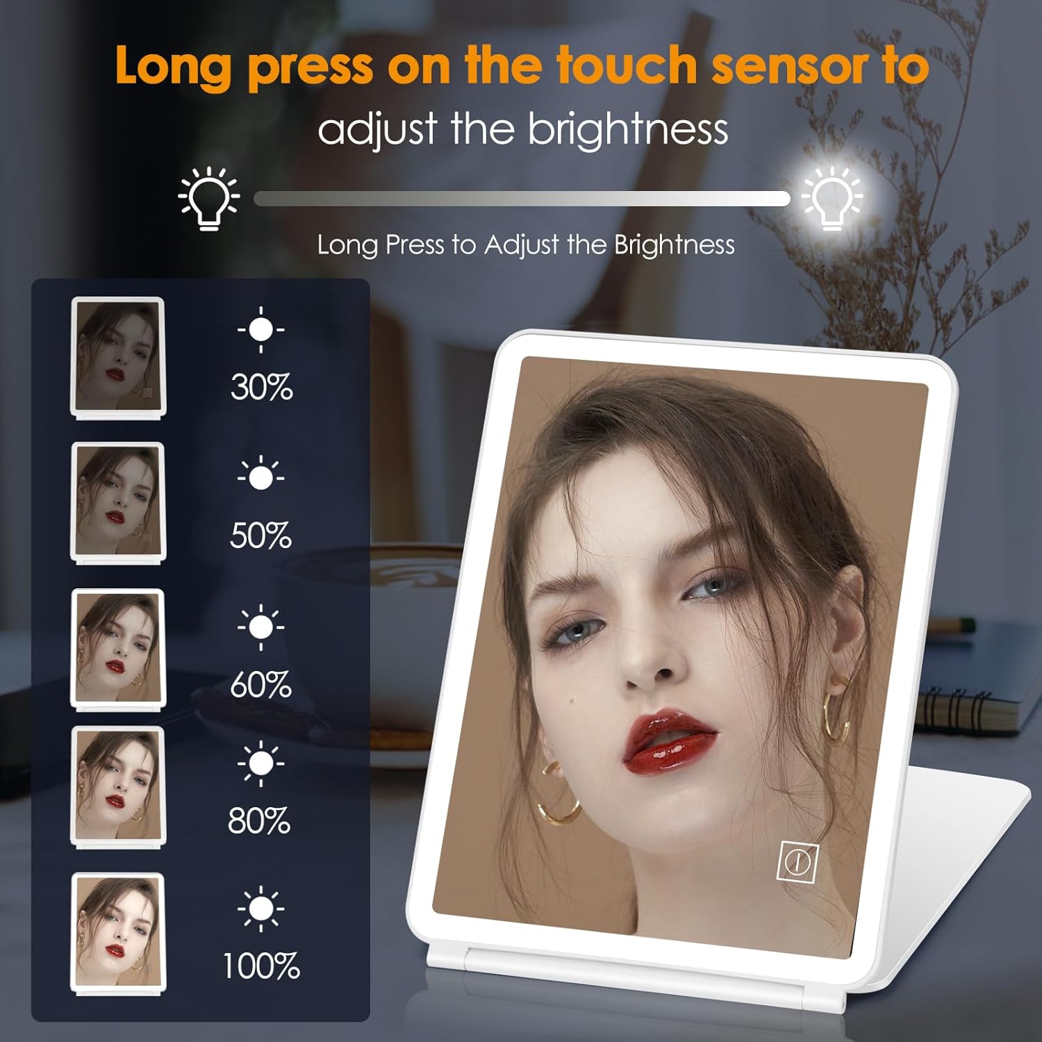 Travel-Friendly Makeup Mirror