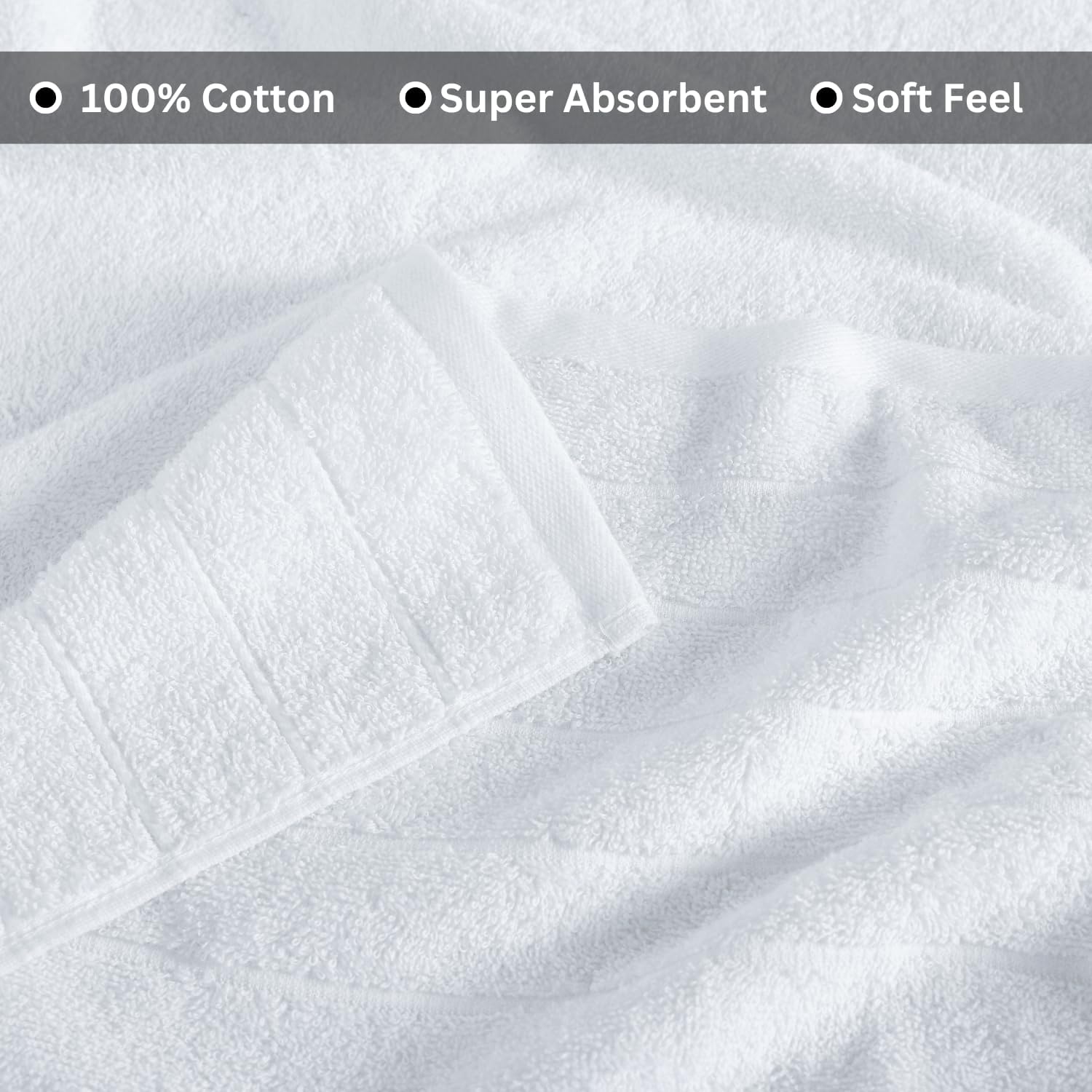 Large Bath Towels Set for Luxury