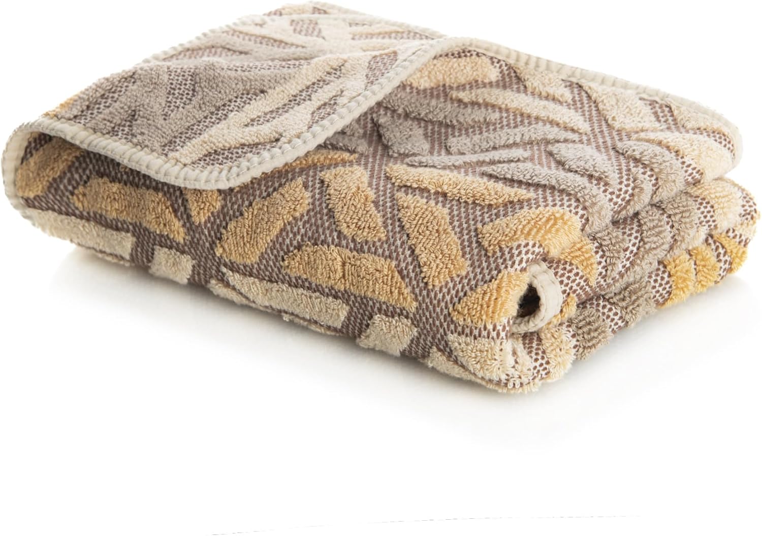 Elegant Geometric Bath Towel