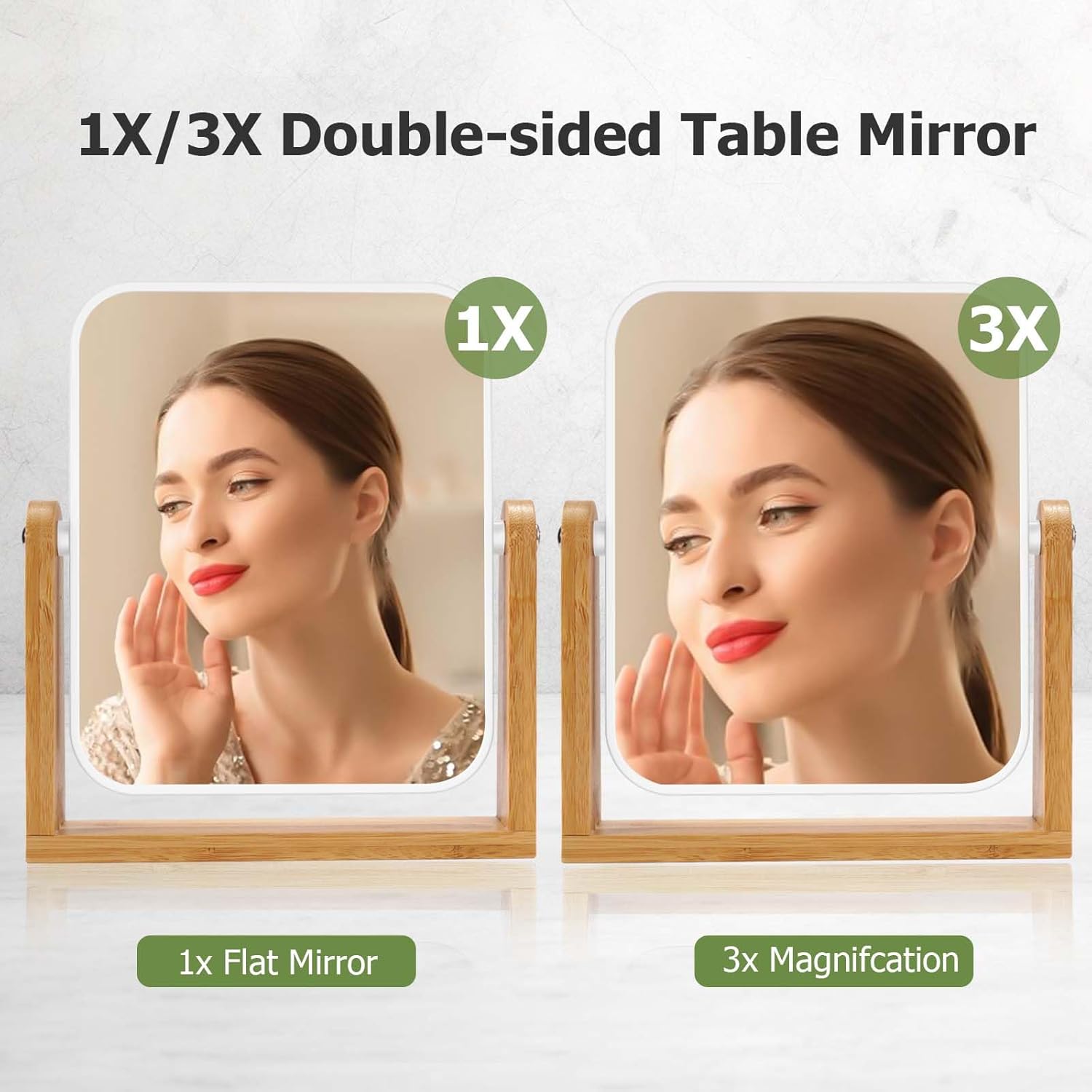 Companion Mirror Vanity 1X3X Double side