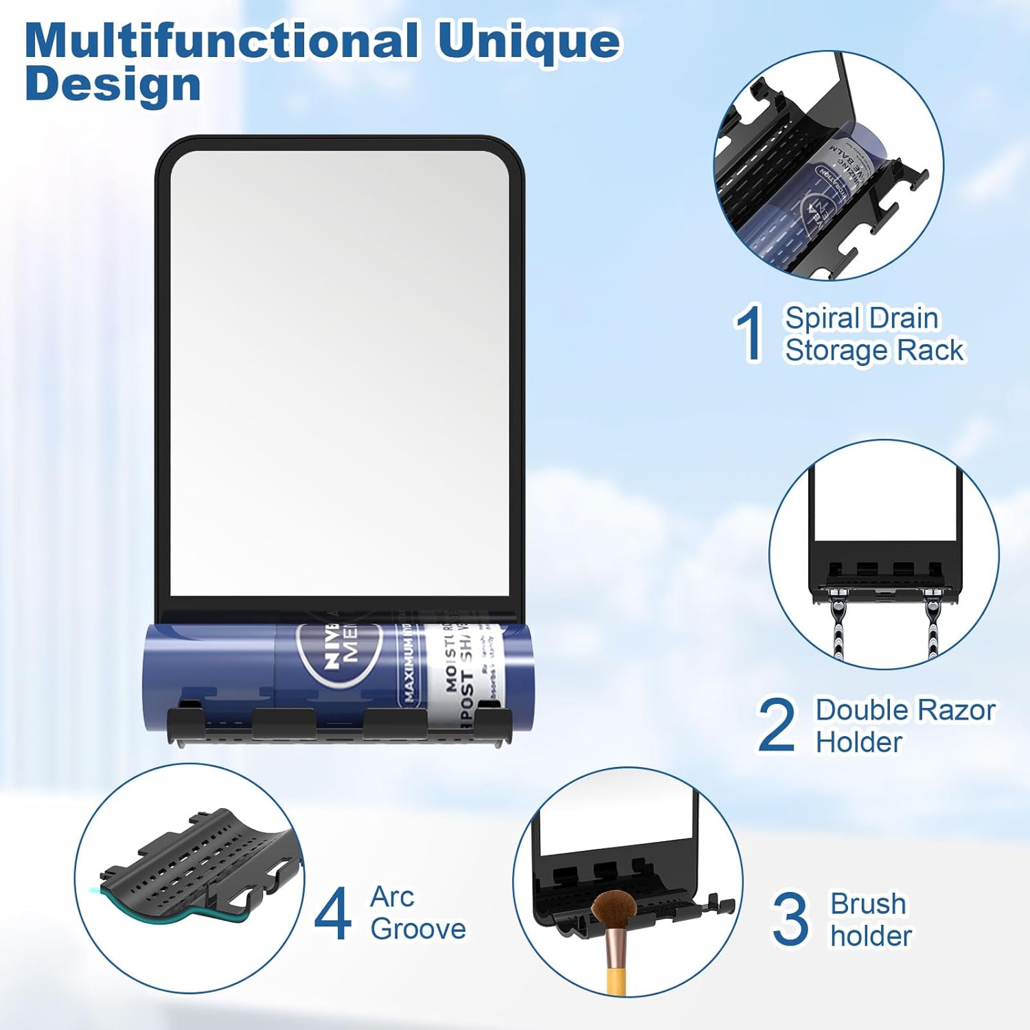 Shave Groom and Stay Safe with the HighhydroLED Fogless Mirror