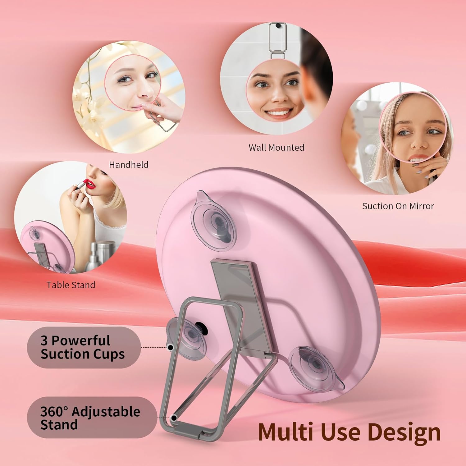 Suupvaor Travel Magnifying Mirror