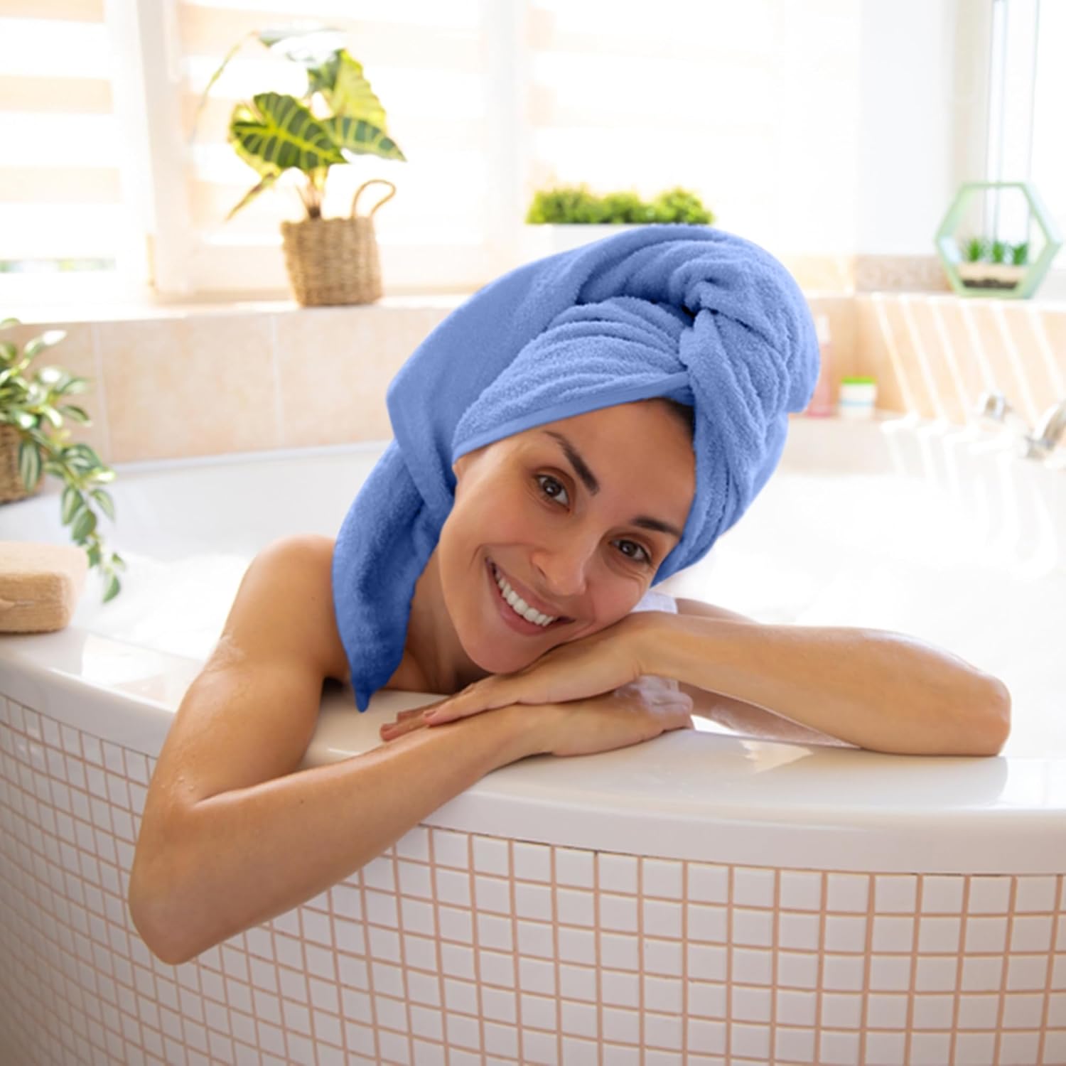 Premium 27x54 Cotton Bath Towels - 100 Soft Absorbent