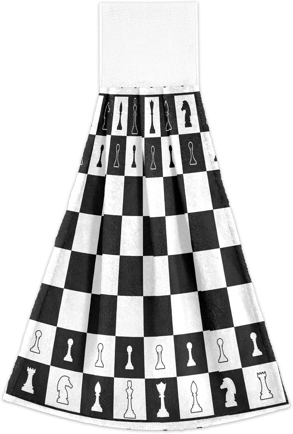 Chess Silhouettes Stay Dry Multi-Functional Kitchen Towels