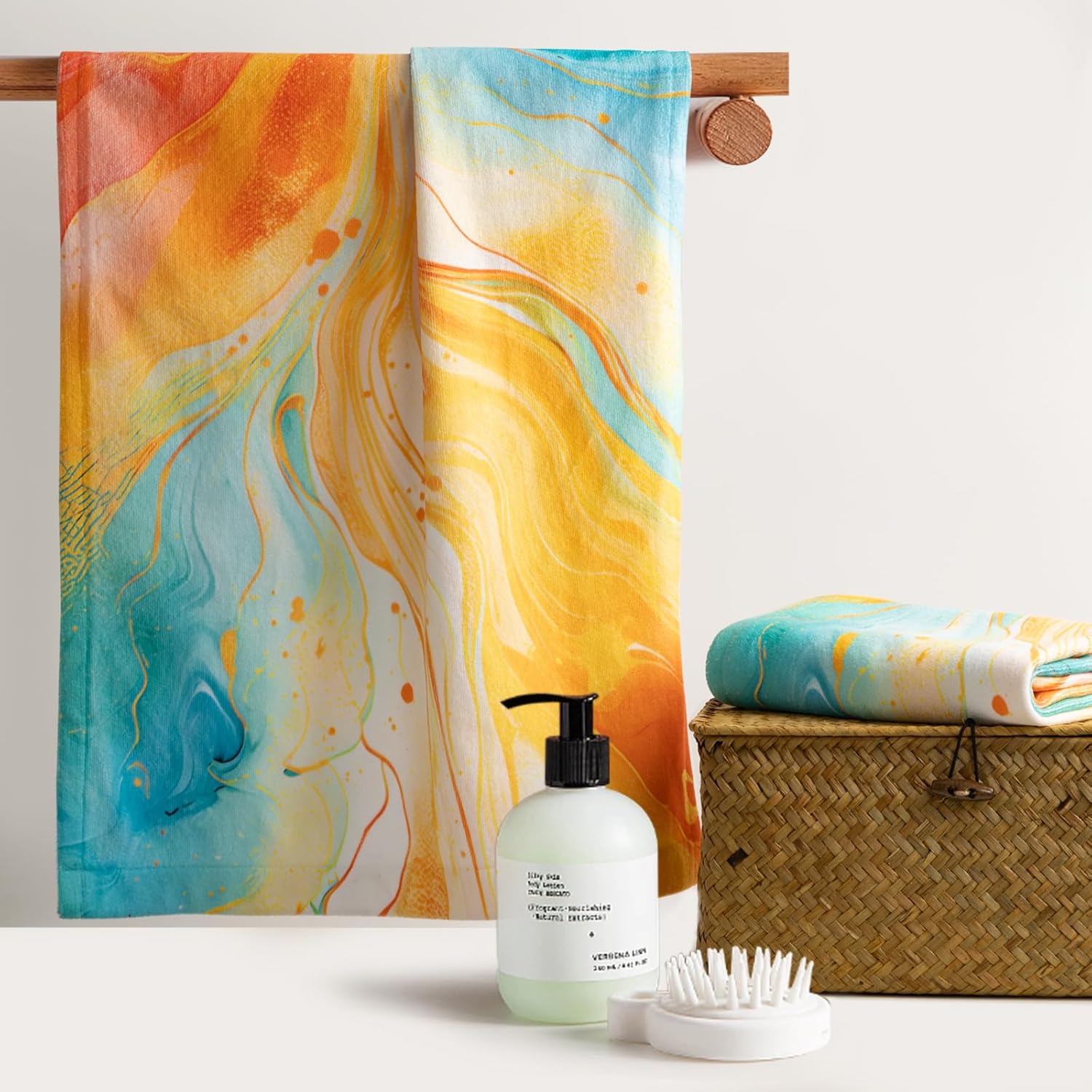 Giwawa Marble Hand Towels Set of 2