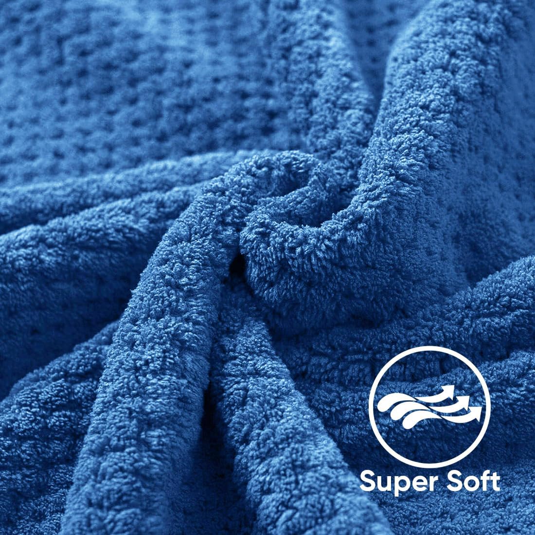HOMEXCEL 4-Piece Bath Towels Set