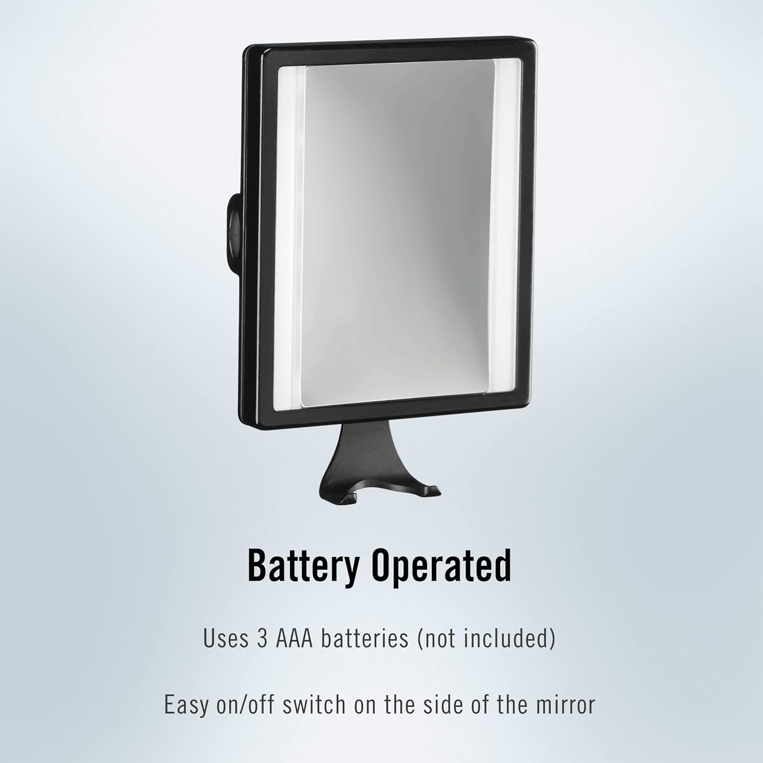 ConairMan Fogless LED Mirror 2X Magnification for Shaving