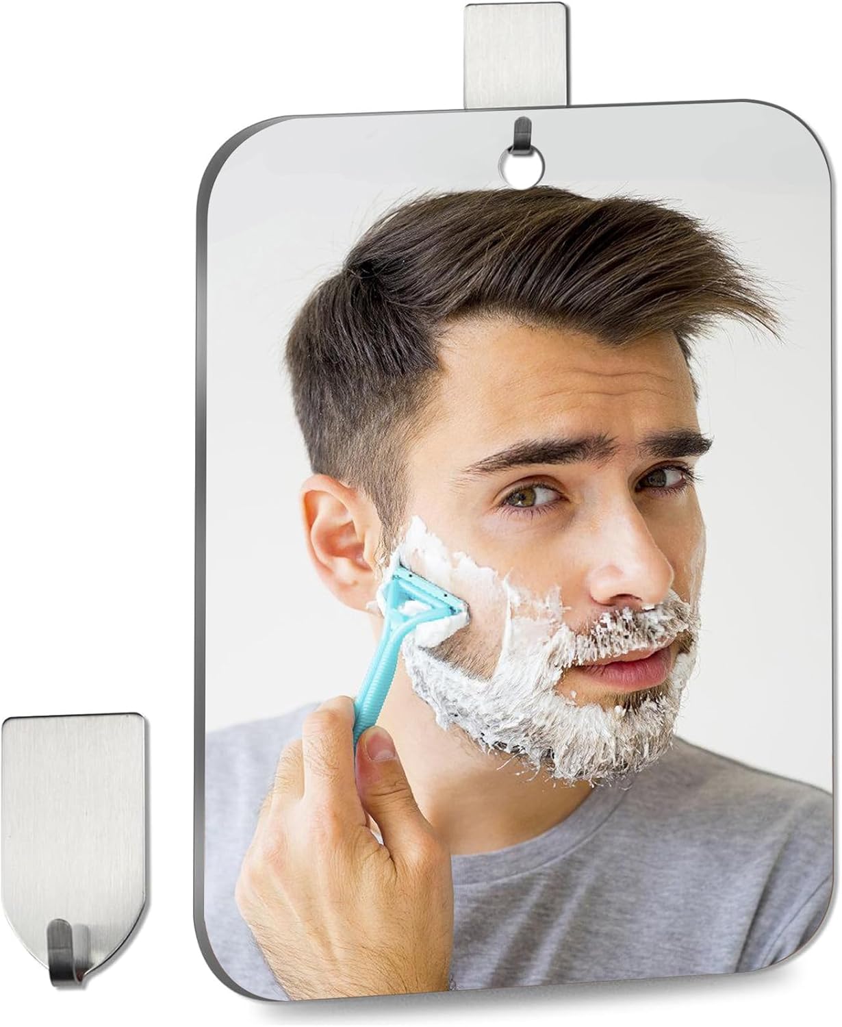 Anti-Fog Shatterproof Portable Mirror