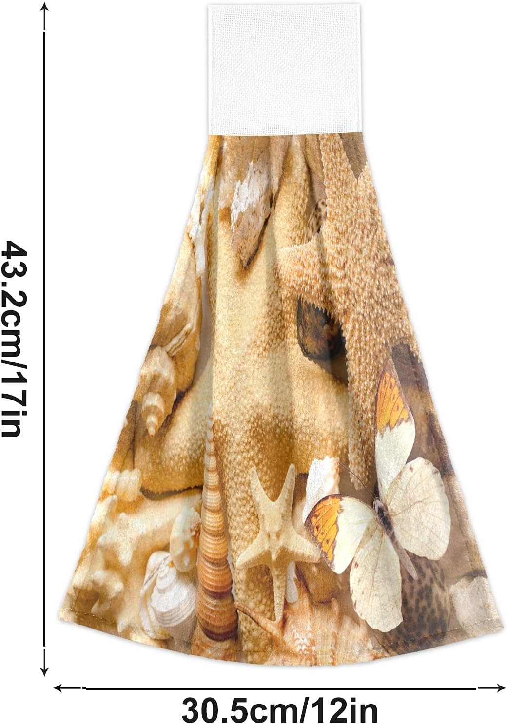 Corcal Sand Summer Hand Towels by SLHKPNS