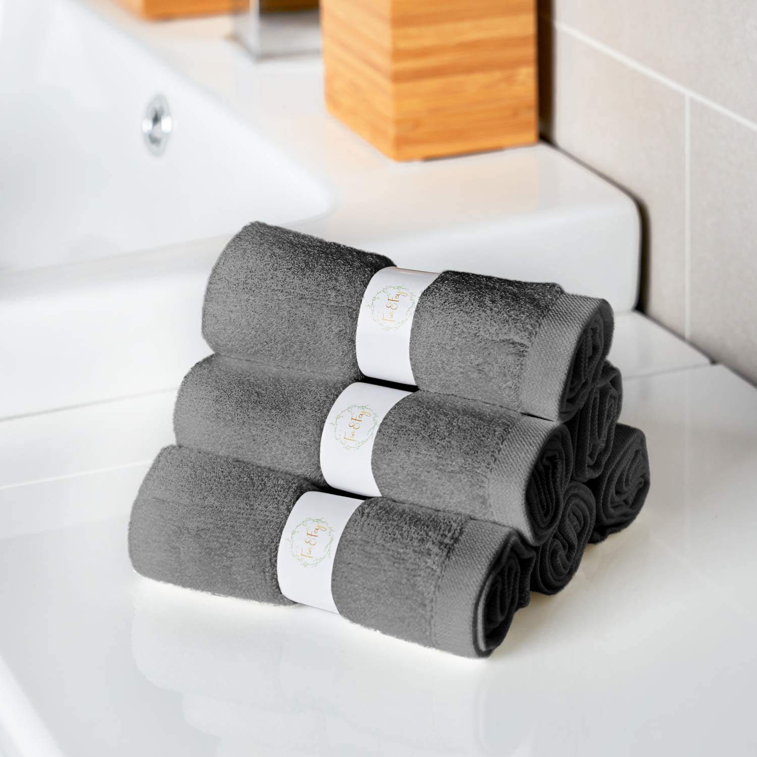 Tia Fey Bamboo Face Cloth - Gentle on Skin Set