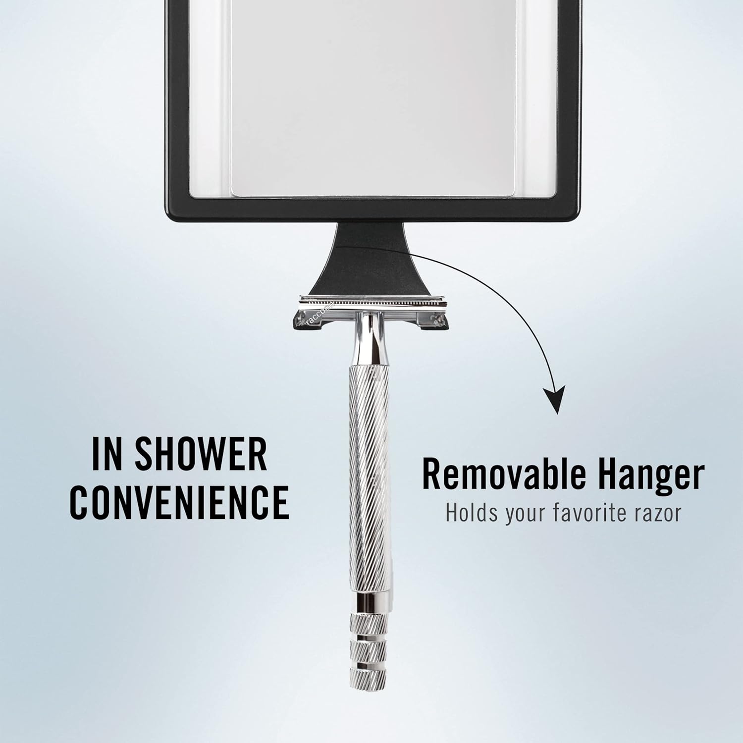 ConairMan Fogless LED Mirror 2X Magnification for Shaving
