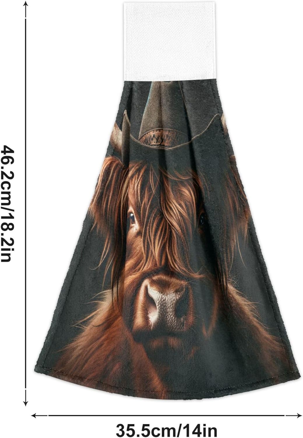 Highland 2-Piece Kitchen Towels for Bathroom Use