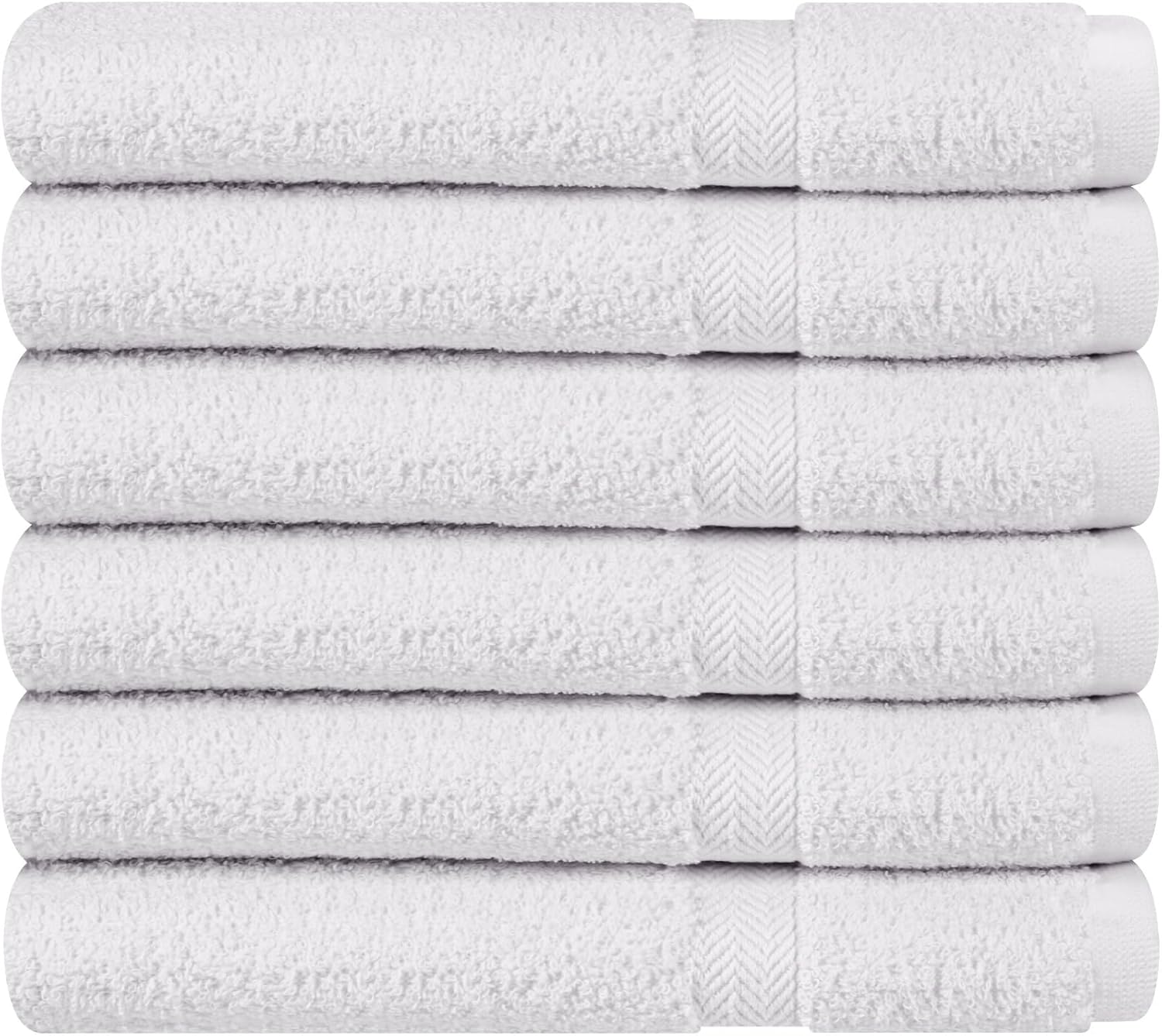 100 Cotton Premium Bath Towels - Soft Luxurious 24x48 Set