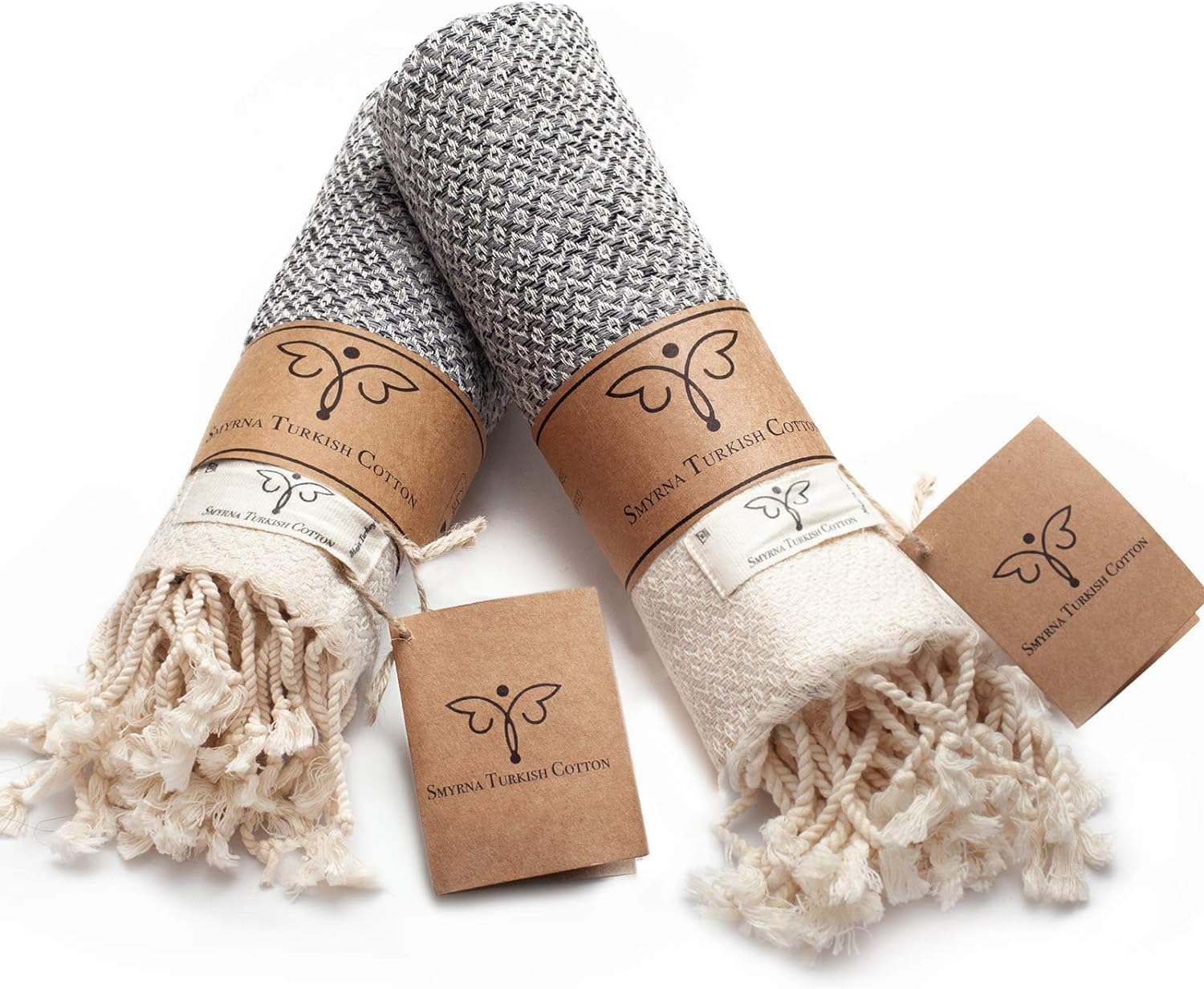 Smyrna Turkish Cotton Hand Towels 16x40