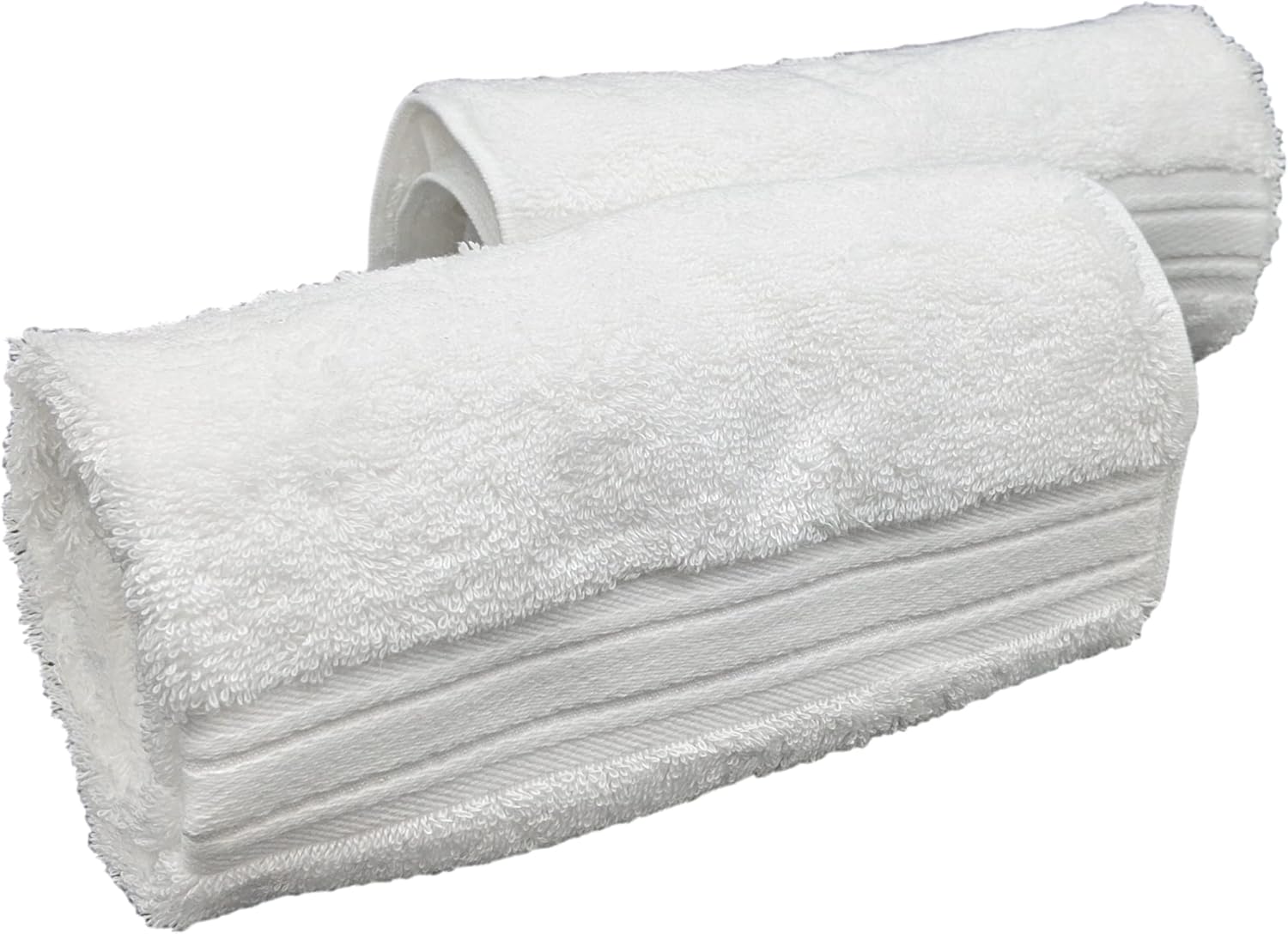 Marquis Mills Set of 2 20x32 White Hand Towels Luxurious Supima Cotton