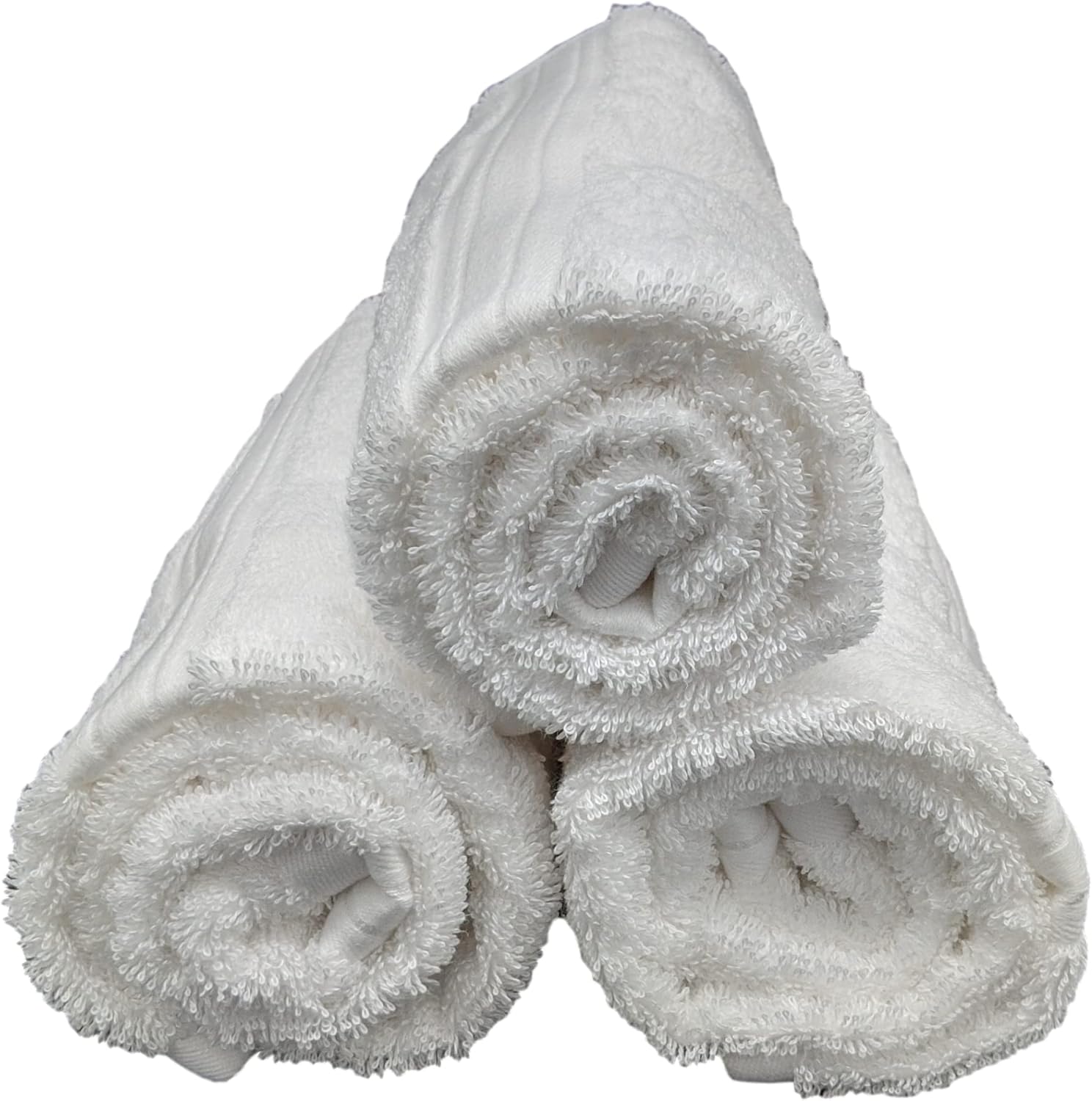 Marquis Mills Set of 2 20x32 White Hand Towels Luxurious Supima Cotton