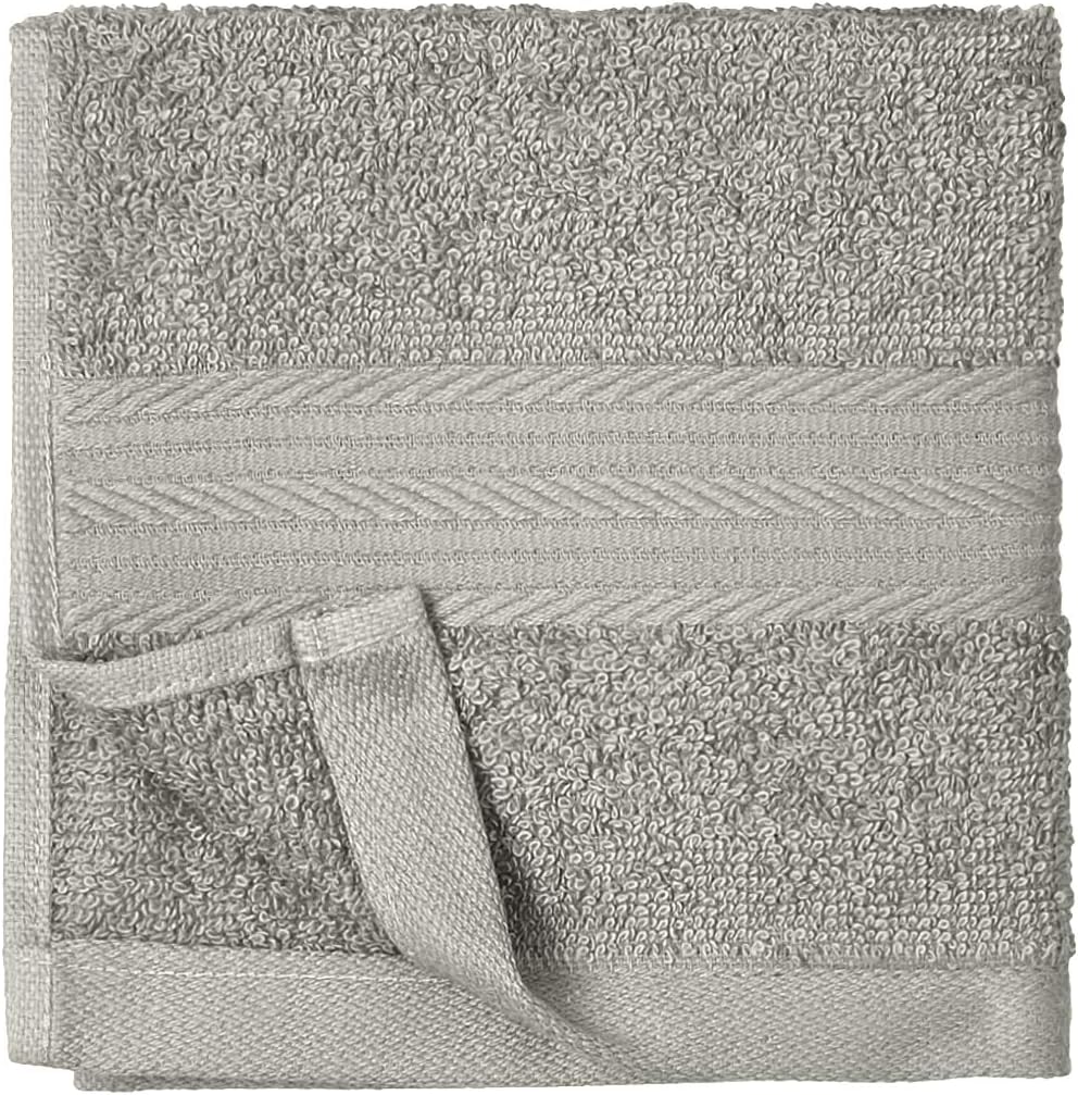 12-Pack of Cotton Face Washcloths