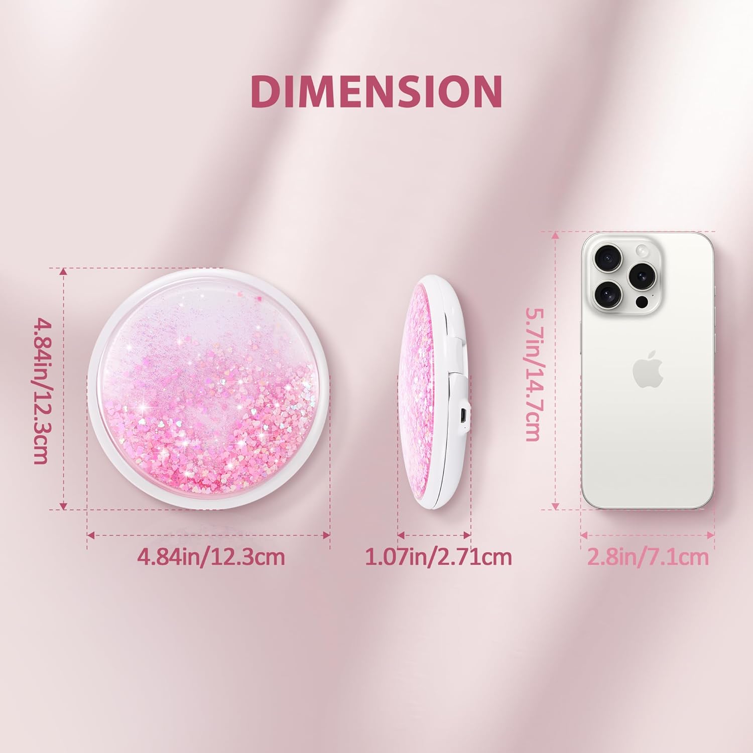 B Beauty Planet - Compact Mirror with Light