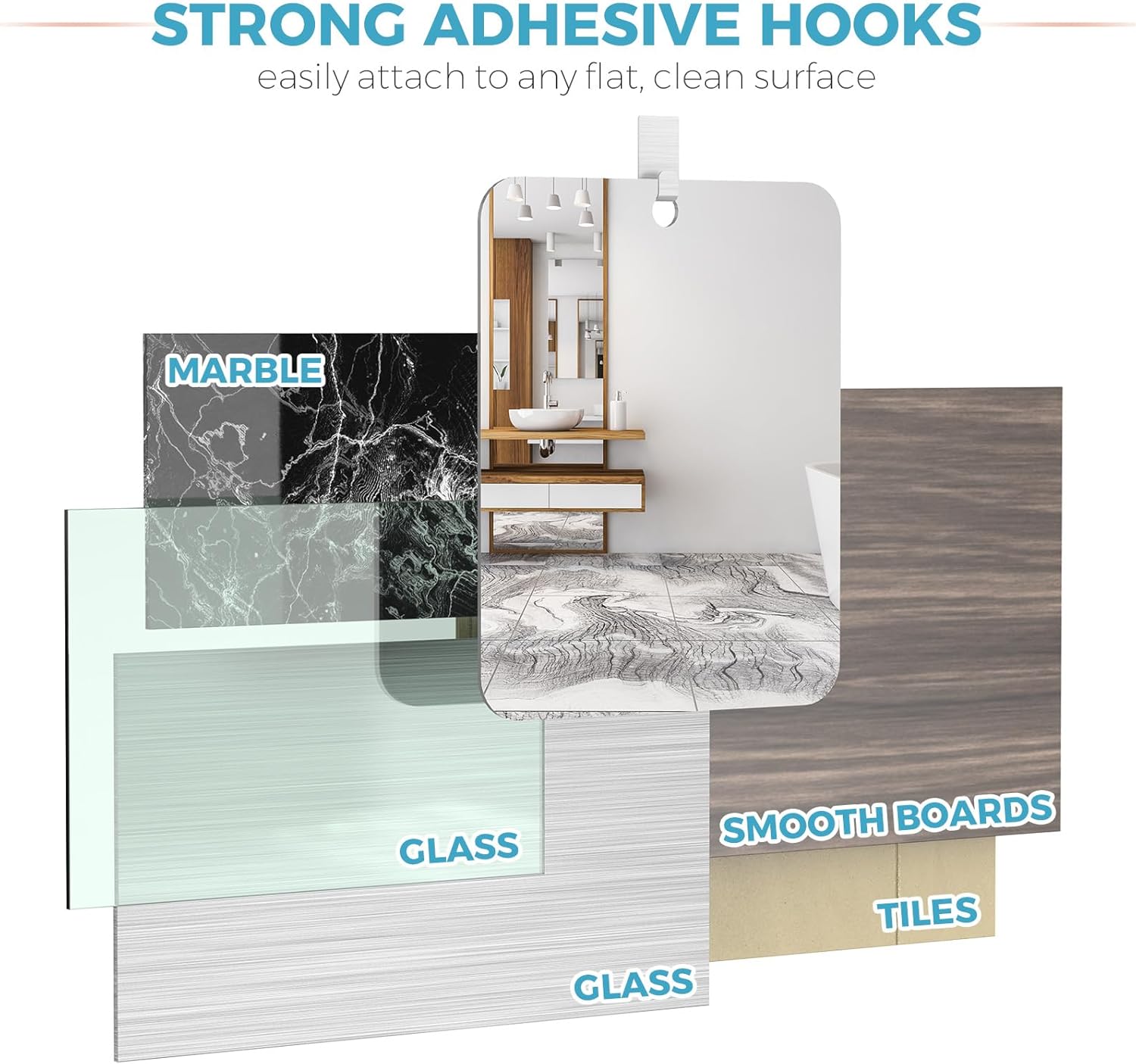 LeaOcaao Fogless Shower Mirror