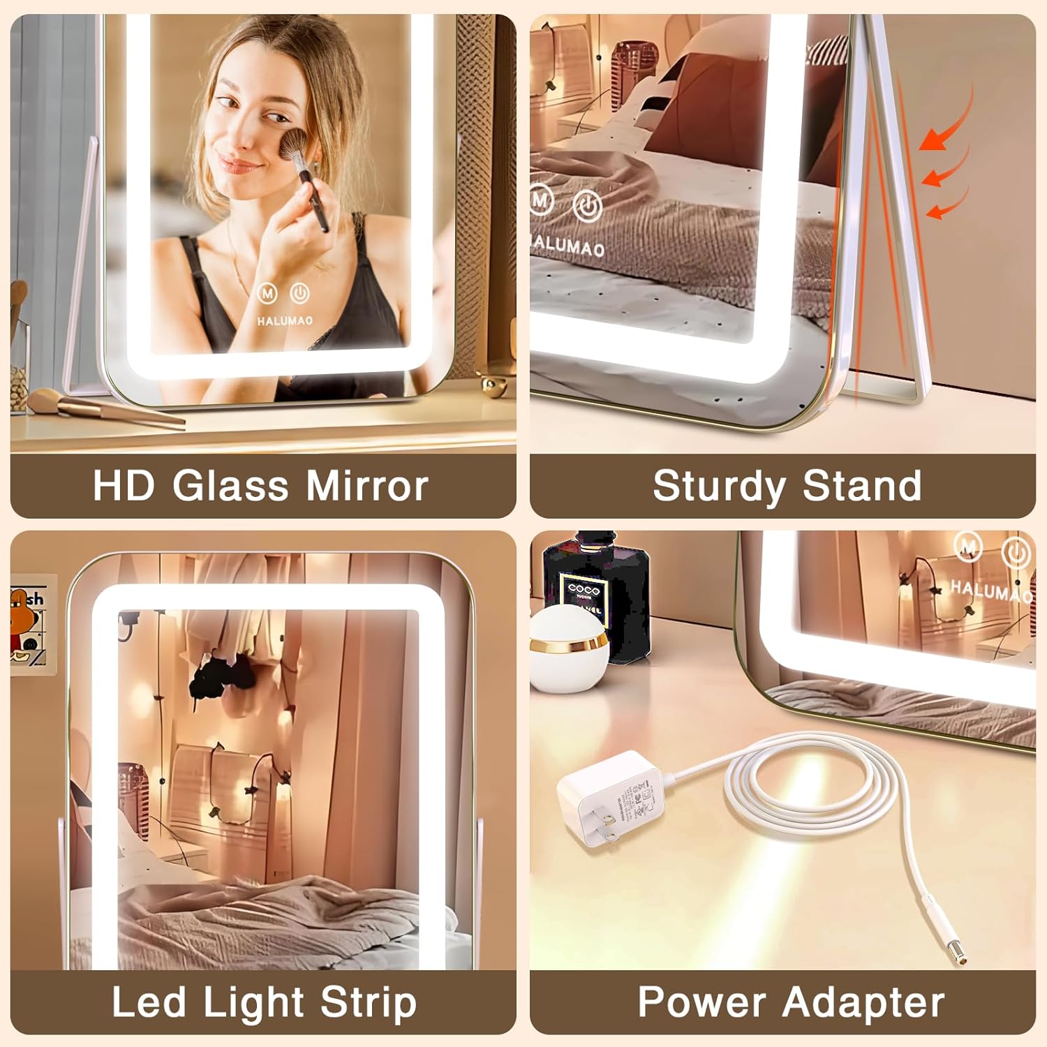 Halumao Vanity Mirror
