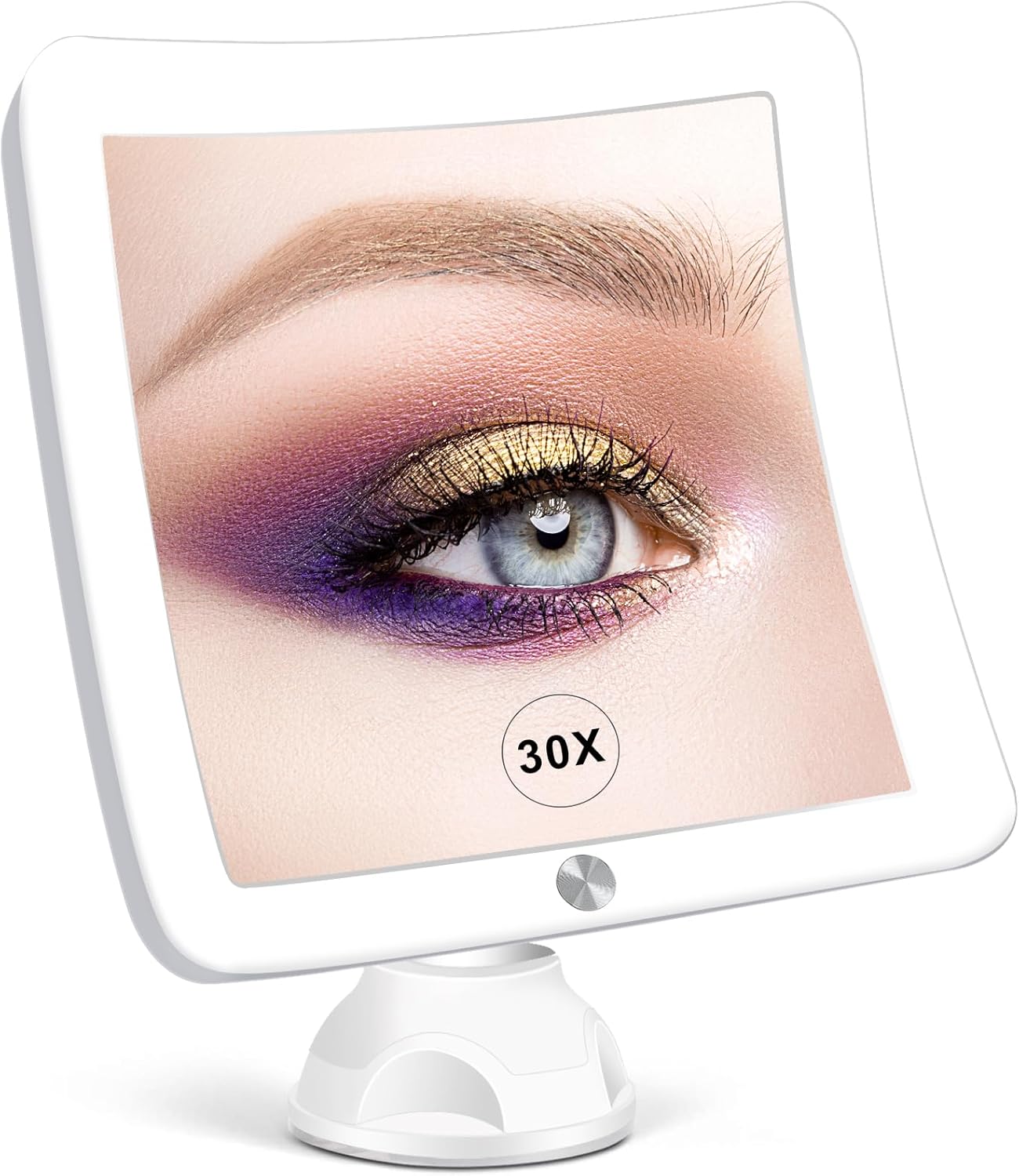 30X Lifelike Magnifying Mirror with Lights