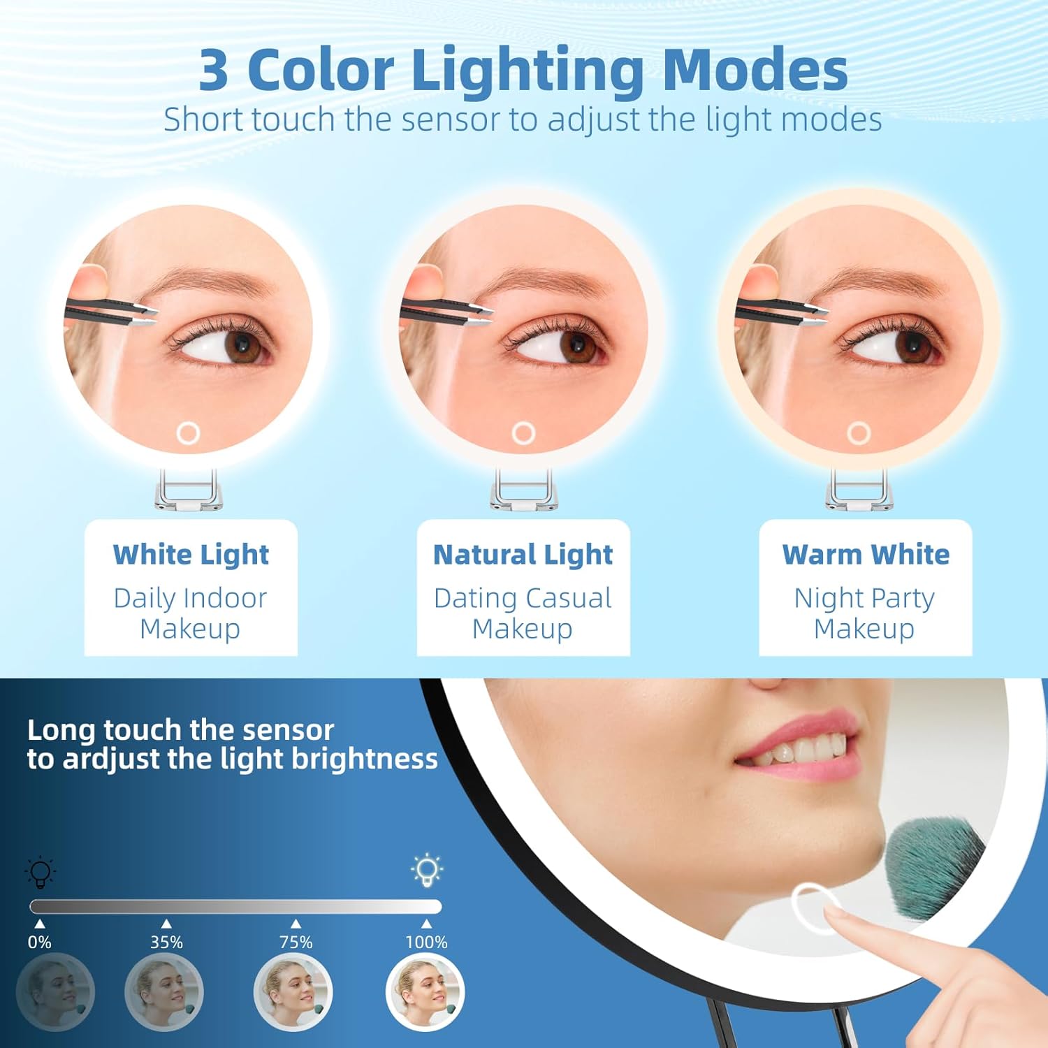 30X Magnifier with Light Suction Cup